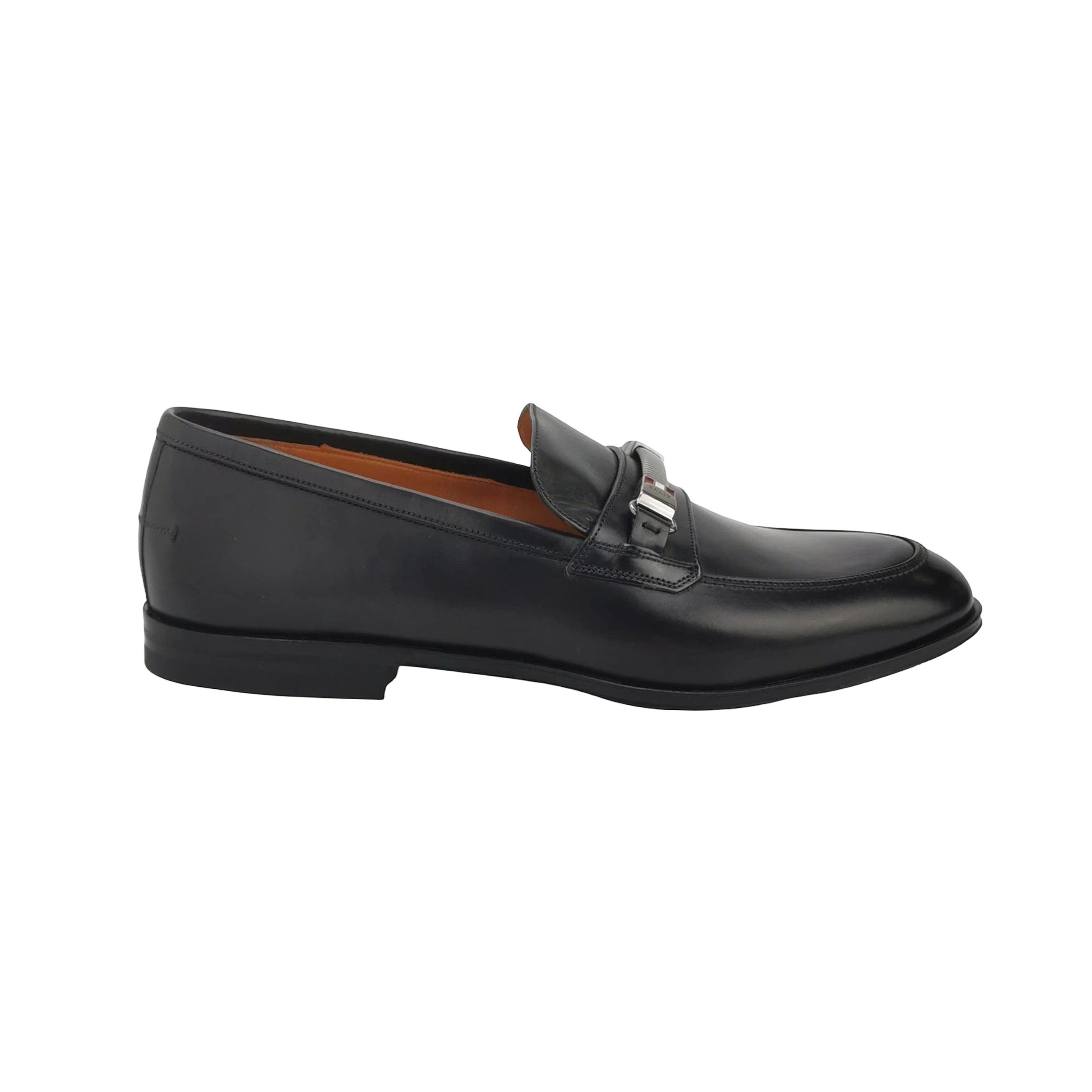 Bally Bally Metal Logo Buckle Leather Loafers US 8 Size US 8 / EU 41 - 2 Thumbnail