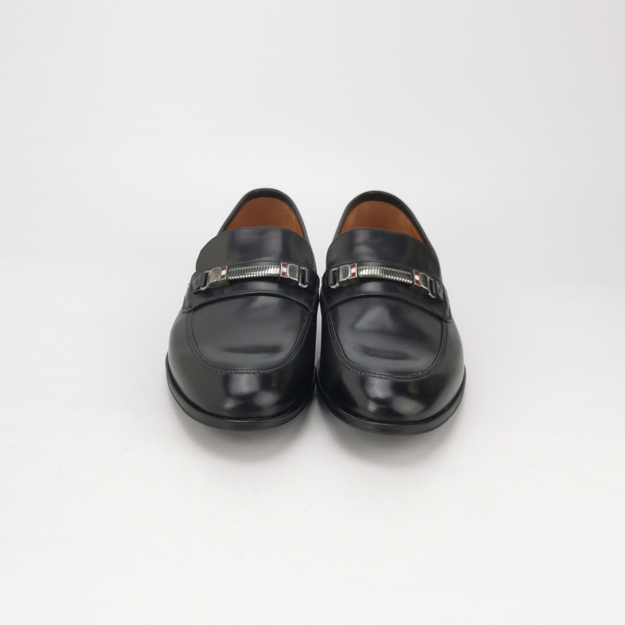 Bally Bally Metal Logo Buckle Leather Loafers US 8 Size US 8 / EU 41 - 4 Thumbnail