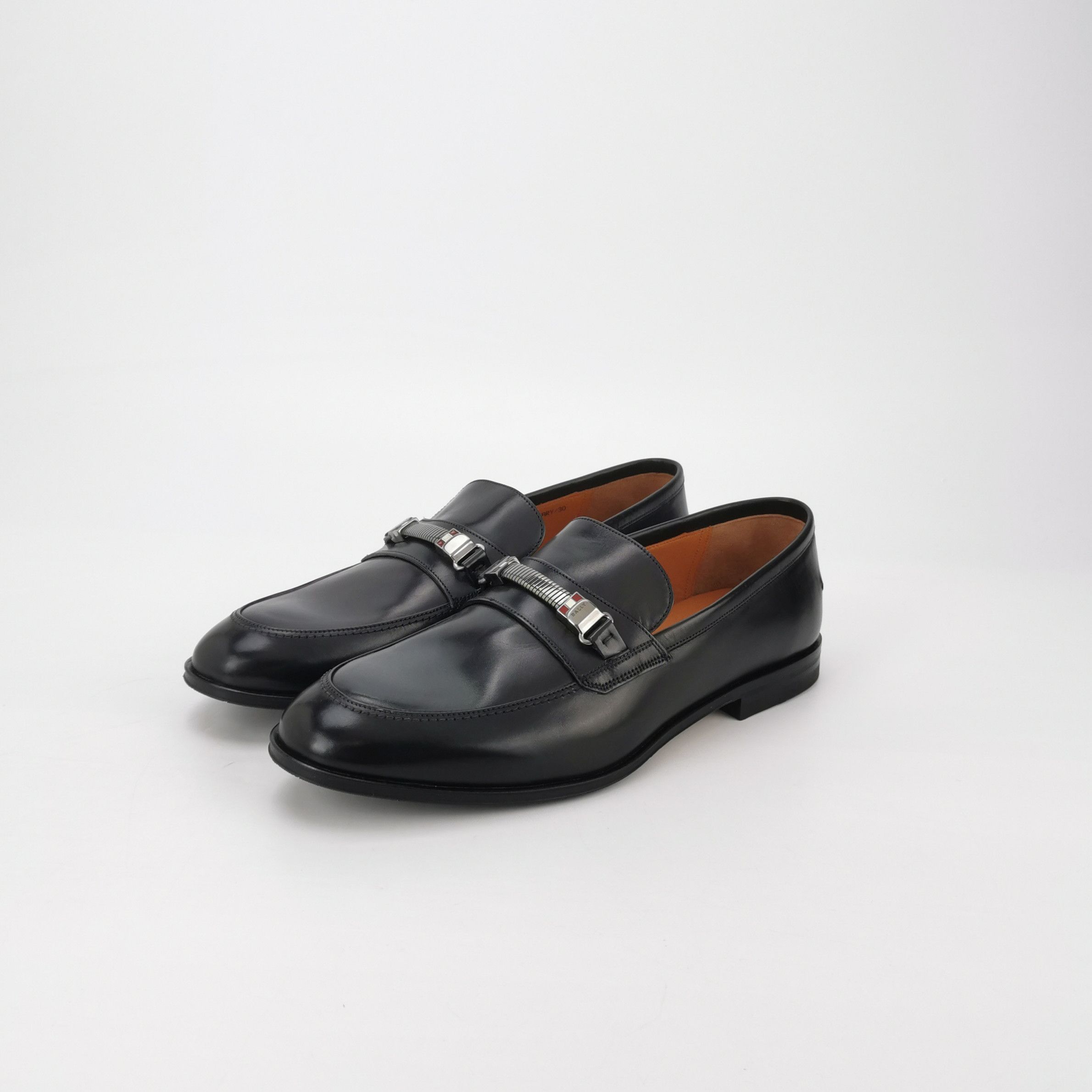 Bally Bally Metal Logo Buckle Leather Loafers US 8 Size US 8 / EU 41 - 3 Thumbnail