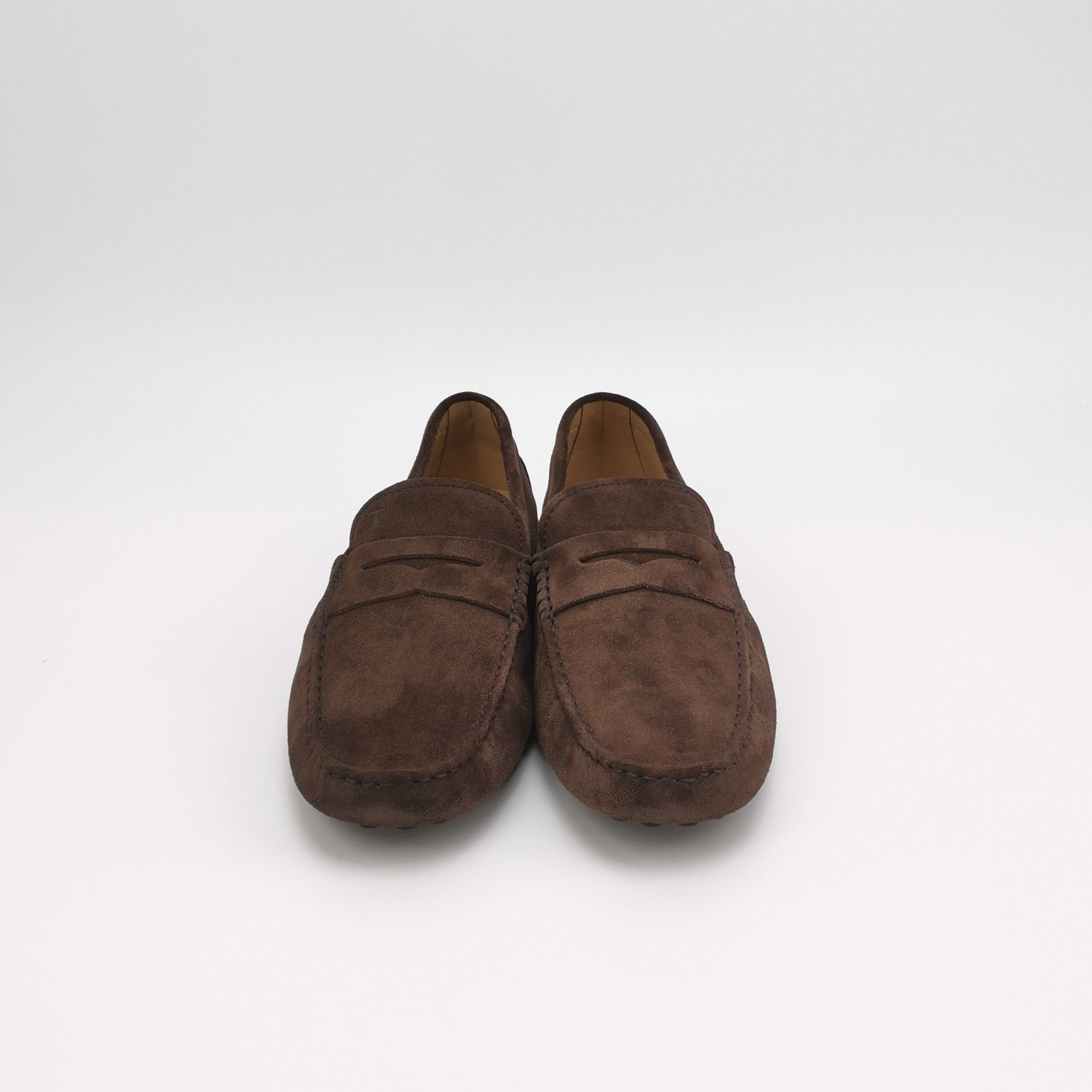 Tod's Tod's Brown Suede Gommino Loafers Size 42.5 Size US 9 / EU 42 - 4 Thumbnail