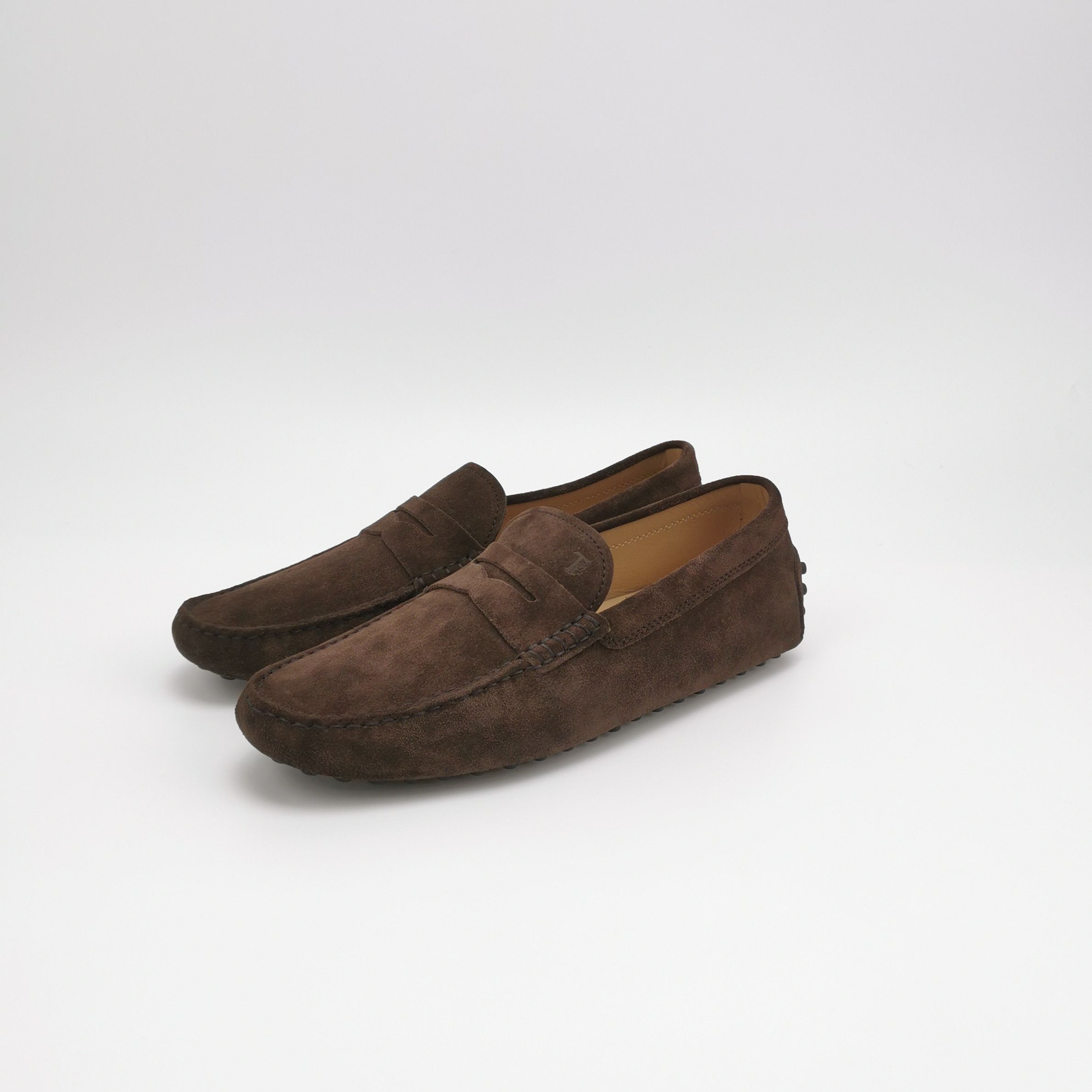 Tod's Tod's Brown Suede Gommino Loafers Size 42.5 Size US 9 / EU 42 - 3 Thumbnail
