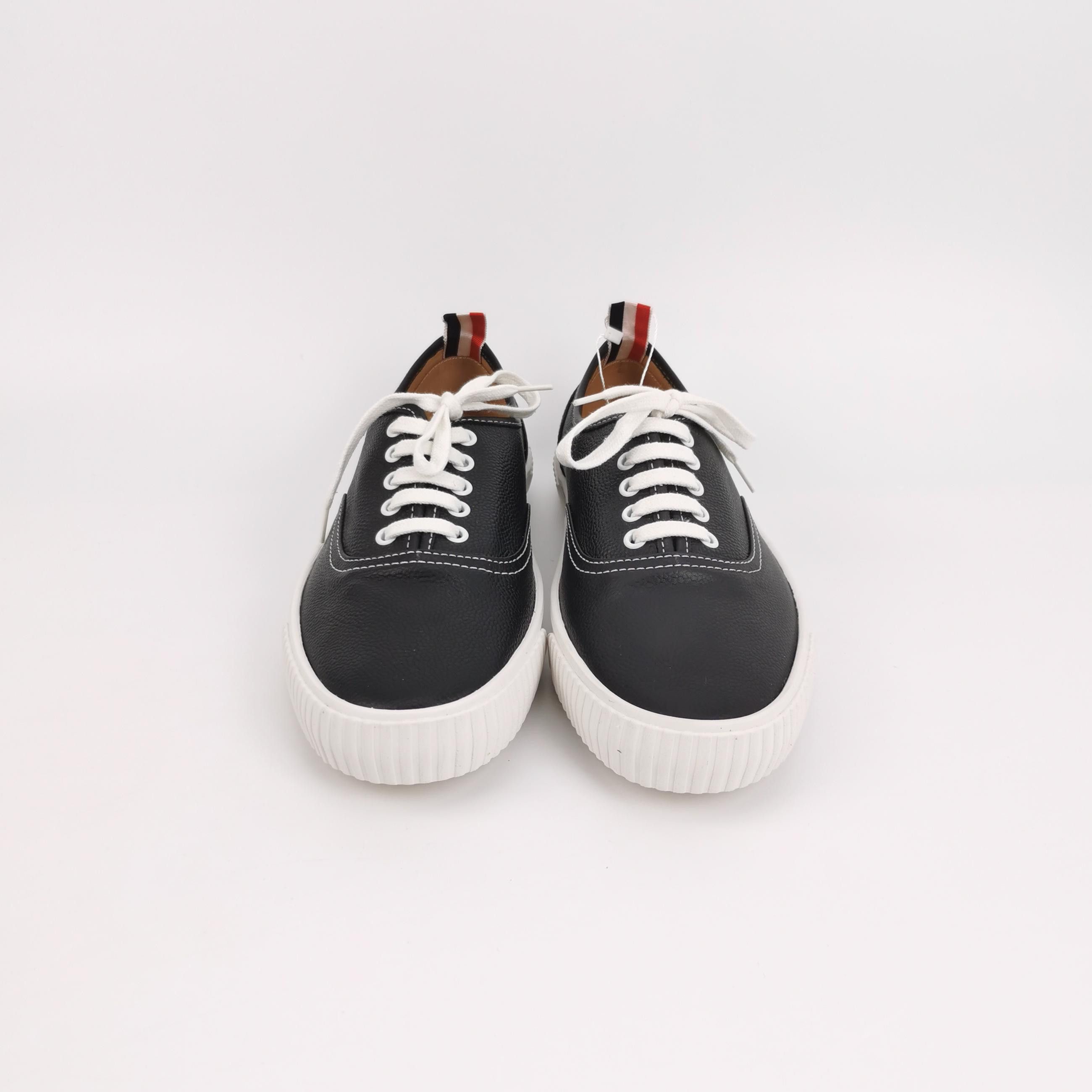 Thom Browne Thom Browne Pebble Grain Leather Low-Top Sneakers 42 Size US 9 / EU 42 - 4 Thumbnail