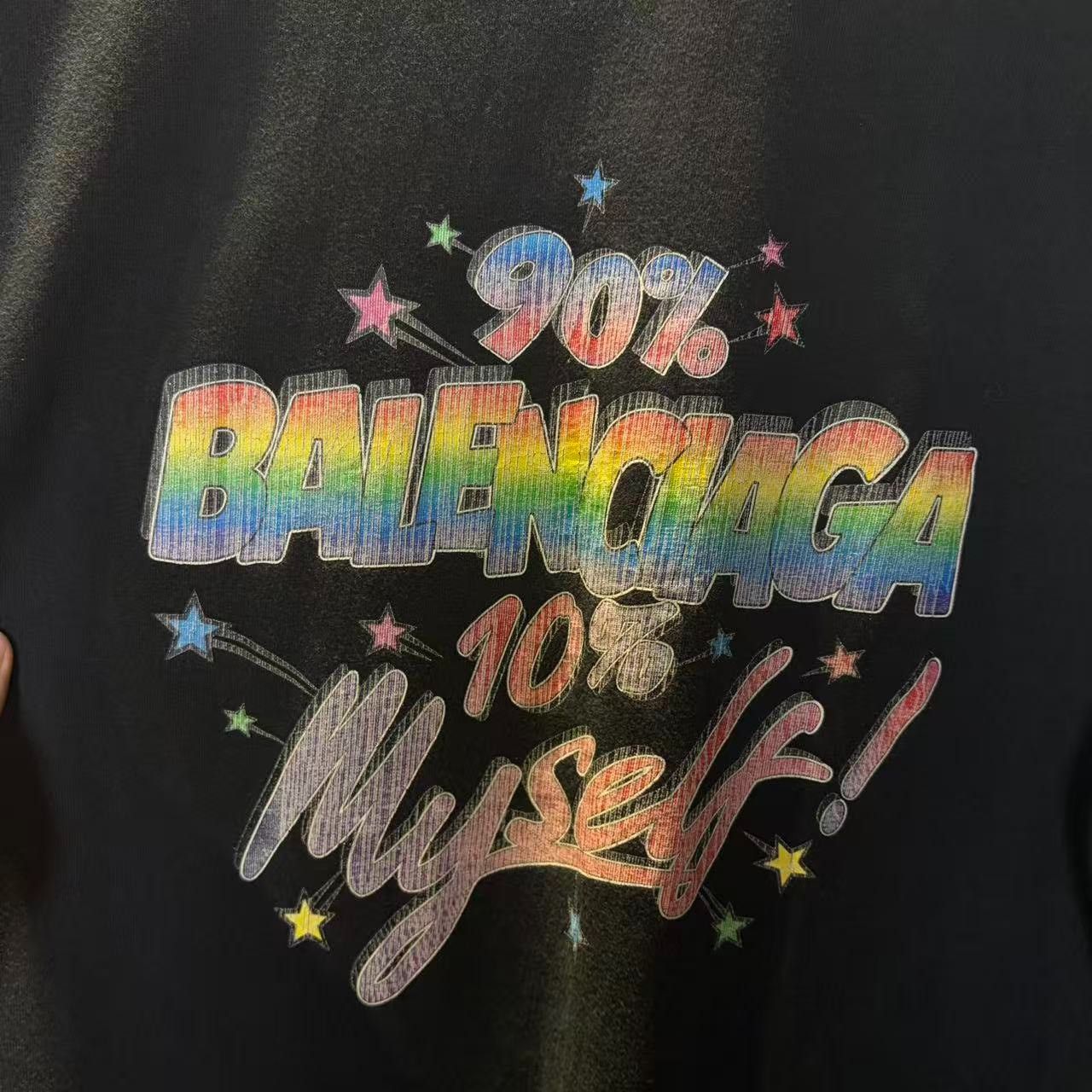 Balenciaga Balenciaga Printed Rainbow Multi T-Shirt xs Men Size US XS / EU 42 / 0 - 4 Thumbnail
