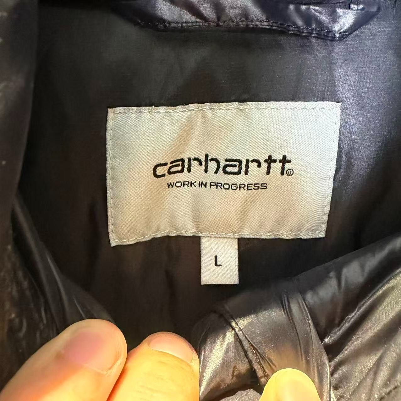 Carhartt Wip Carhartt WIP Down Black Heavy Coat l Men Size US L / EU 52-54 / 3 - 5 Thumbnail