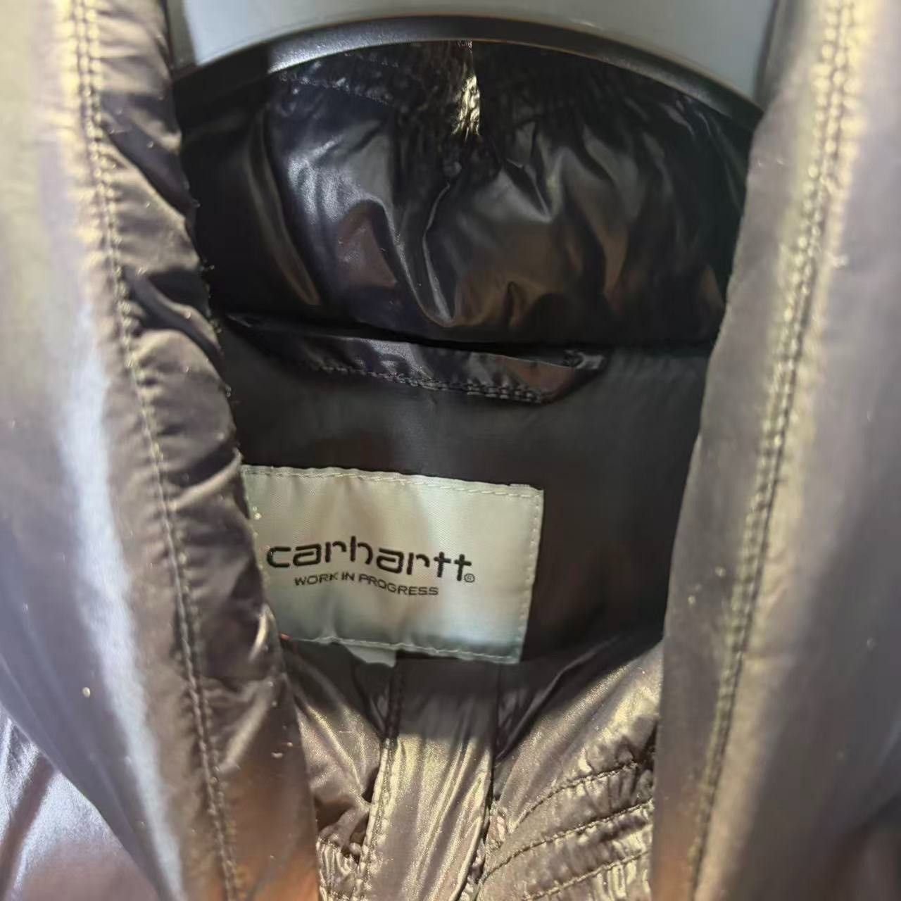 Carhartt Wip Carhartt WIP Down Black Heavy Coat l Men Size US L / EU 52-54 / 3 - 3 Thumbnail