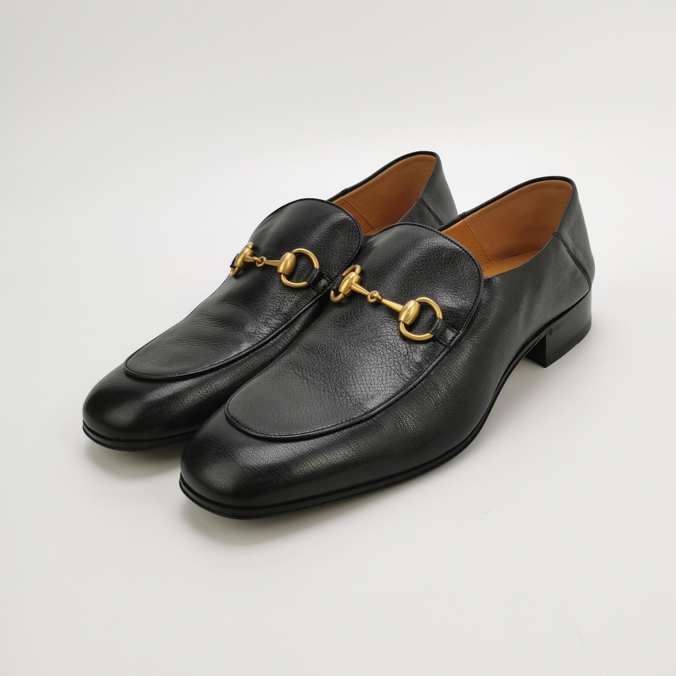 Gucci Gucci Horsebit Grained Leather Loafers Size 10 Size US 10 / EU 43 - 3 Thumbnail