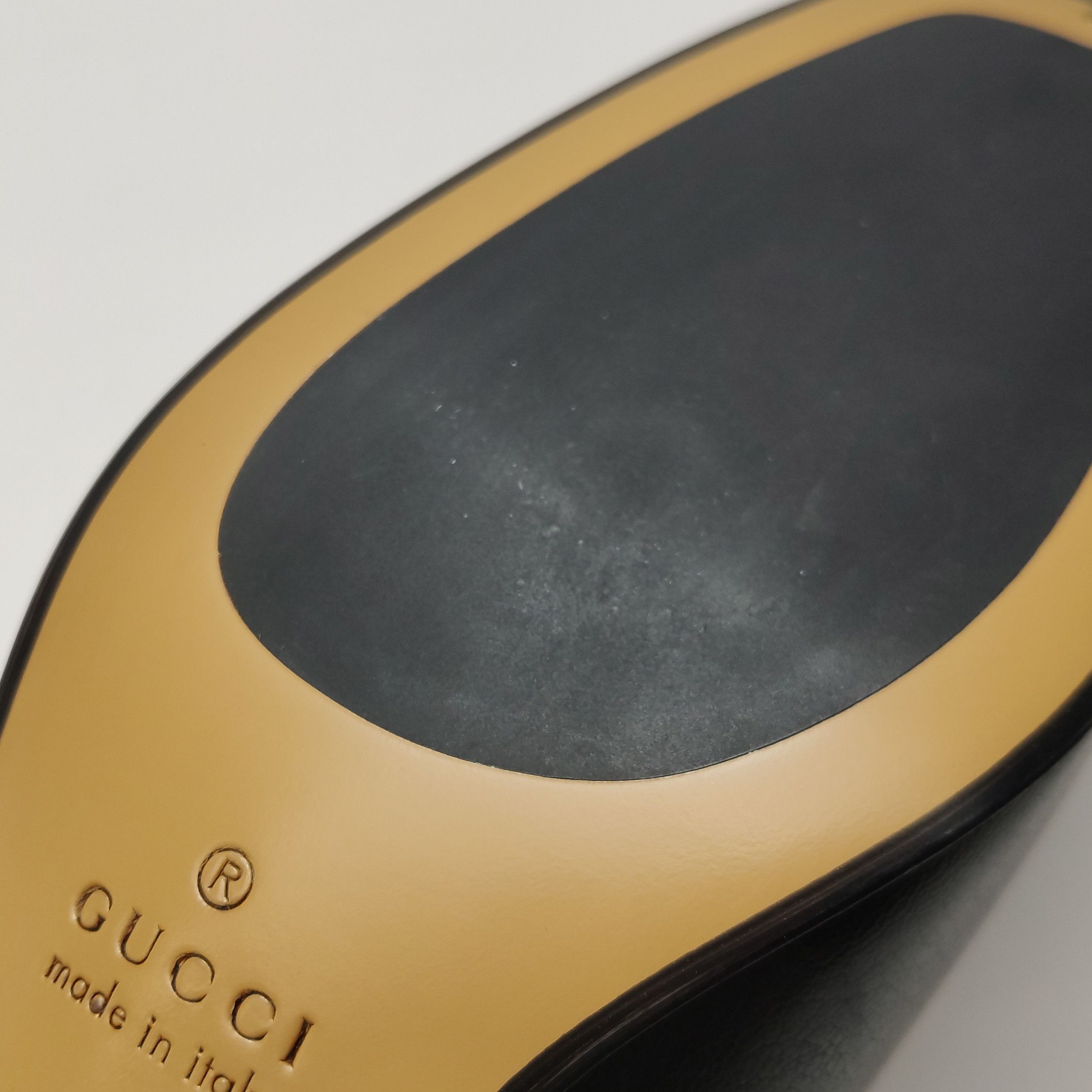 Gucci Gucci Horsebit Leather Low Block Heels 39.5 Size US 9.5 / IT 39.5 - 8 Thumbnail