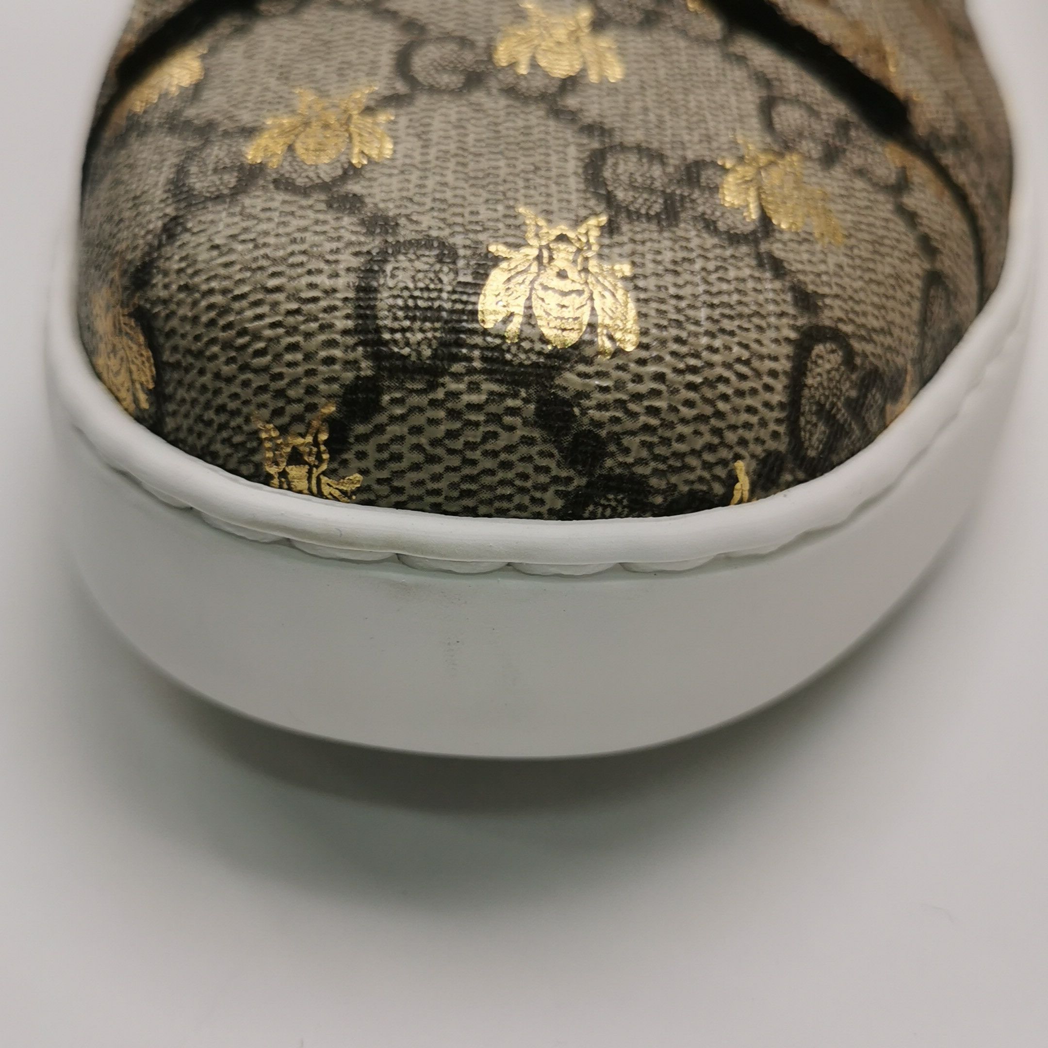 Gucci Gucci Bee Pattern GG Supreme Ace Sneakers 47 Size US 14 / EU 47 - 8 Thumbnail