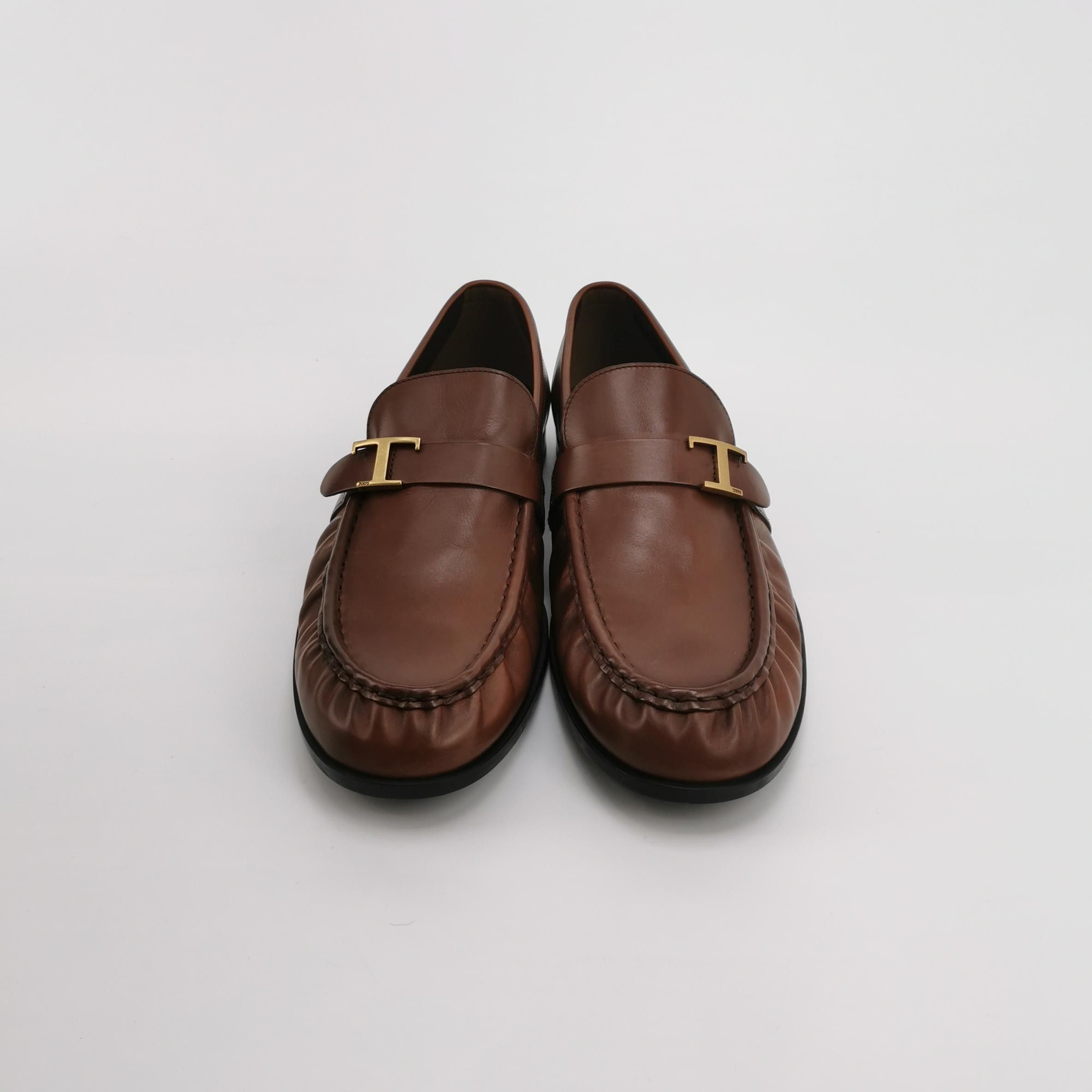 Tod's Tod's T-Logo Leather Loafers 44.5 Size US 11 / EU 44 - 4 Thumbnail