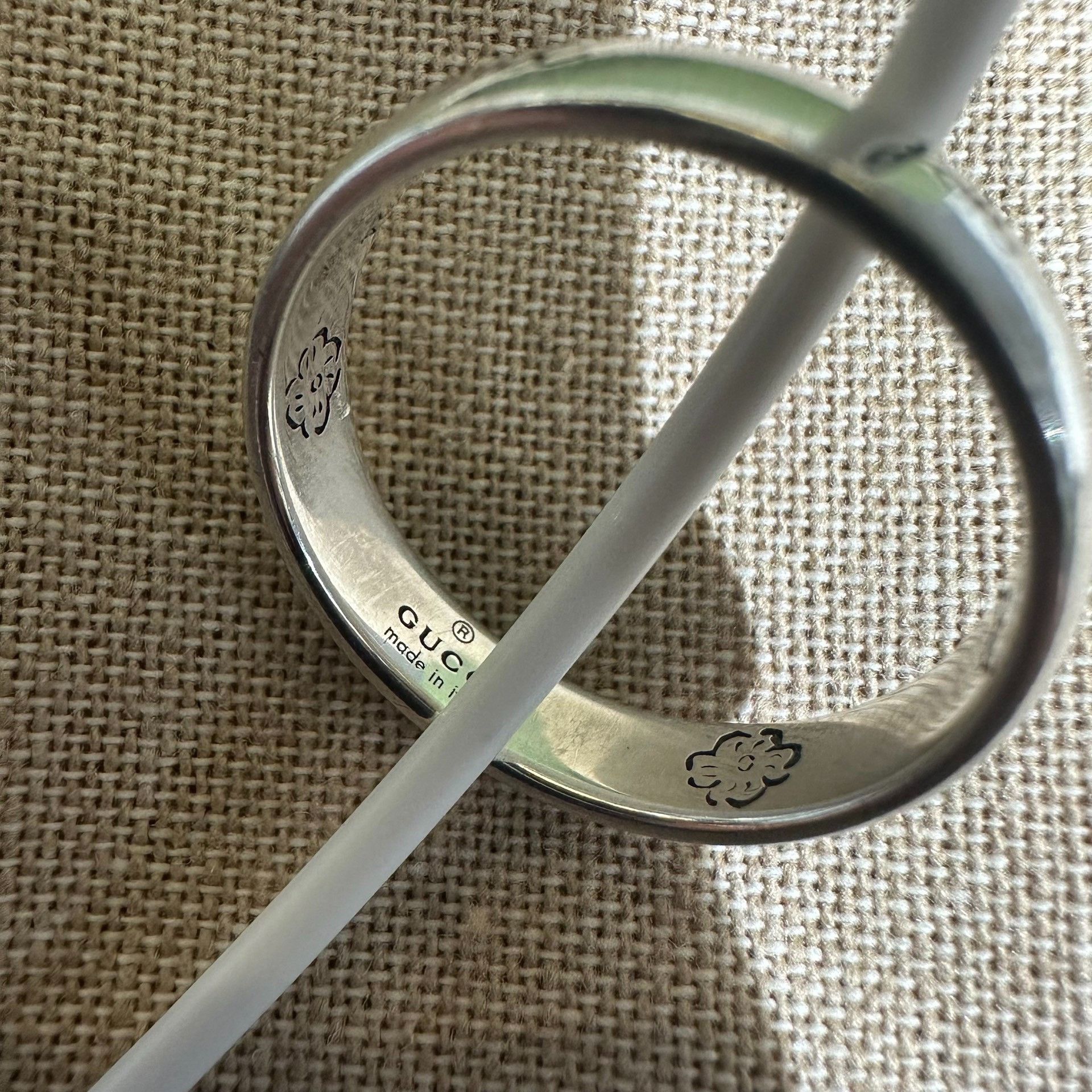Gucci Gucci Silver Ring OS Women Size ONE SIZE - 4 Thumbnail