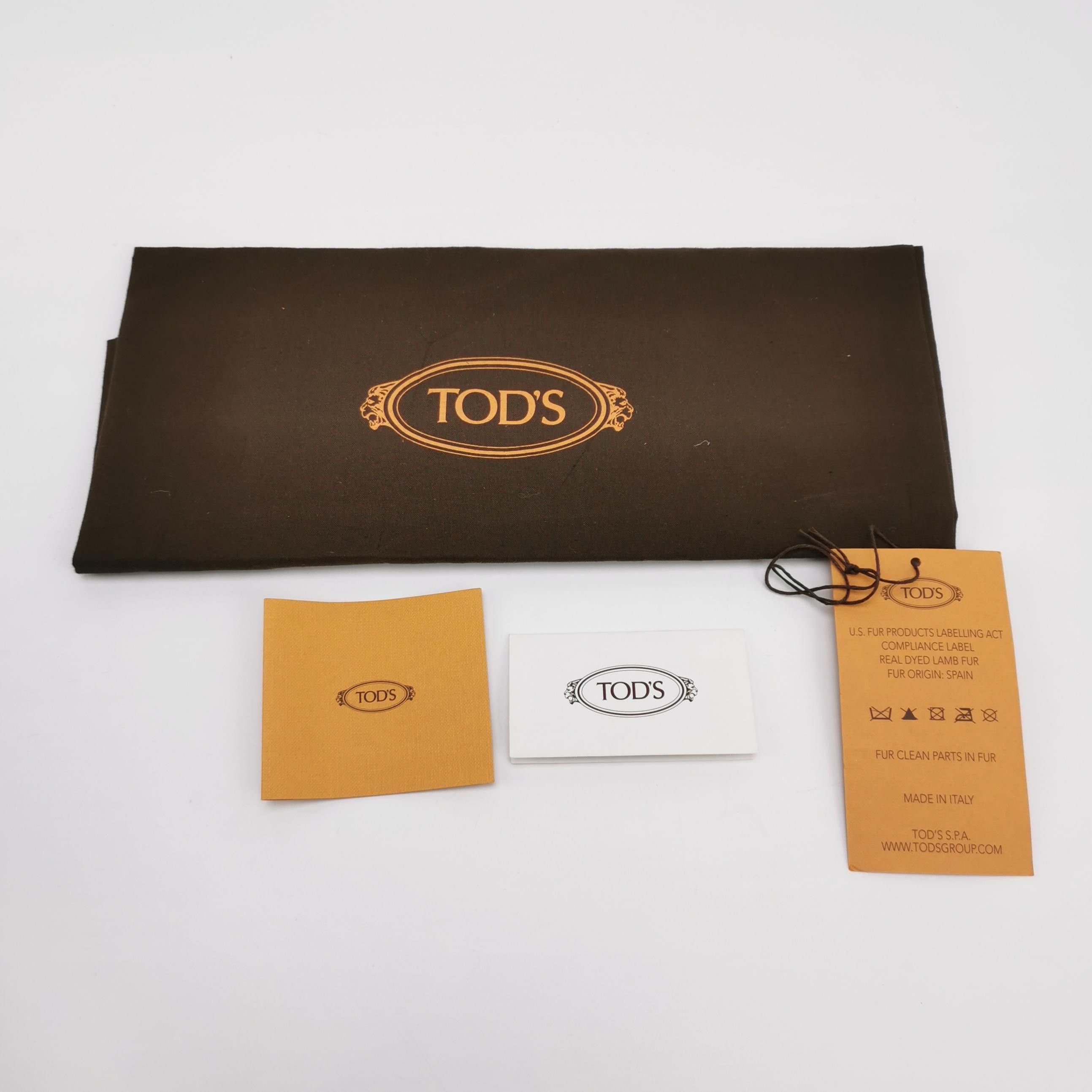 Tod's Tod's Black Leather Pebble Sole Shoes 8.5 Size US 8 / EU 41 - 7 Thumbnail