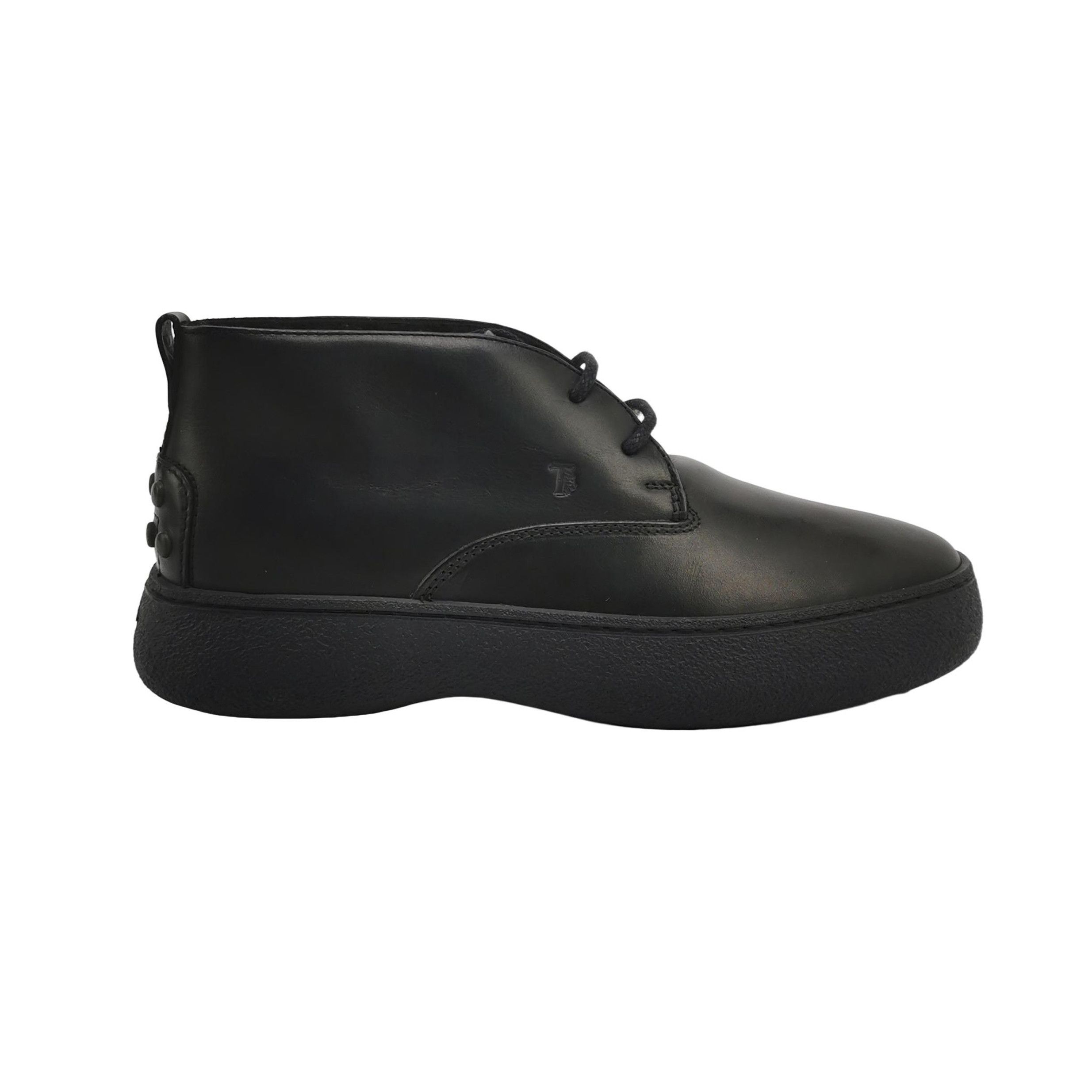 Tod's Tod's Black Leather Pebble Sole Shoes 8.5 Size US 8 / EU 41 - 2 Thumbnail