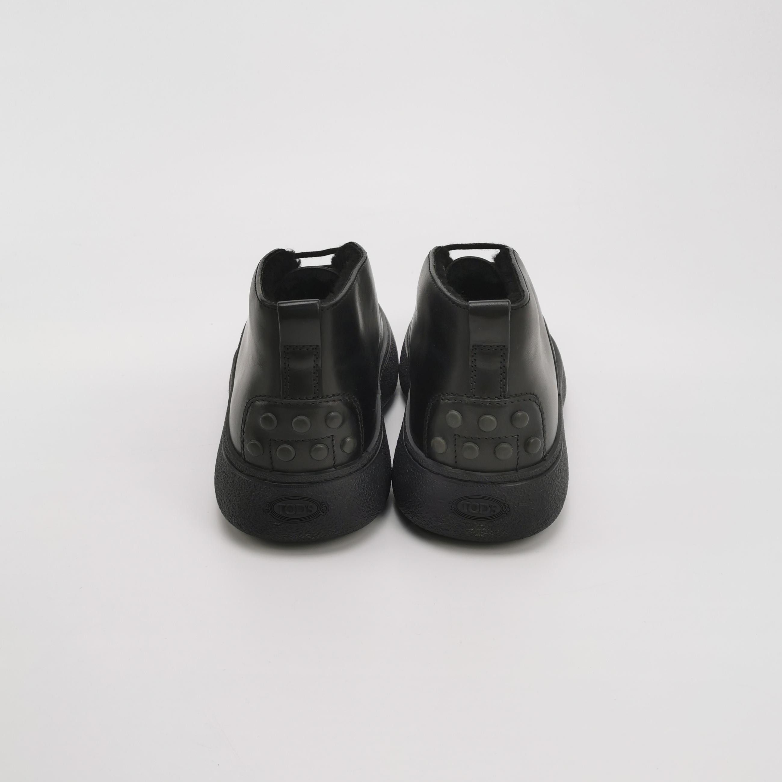 Tod's Tod's Black Leather Pebble Sole Shoes 8.5 Size US 8 / EU 41 - 5 Thumbnail