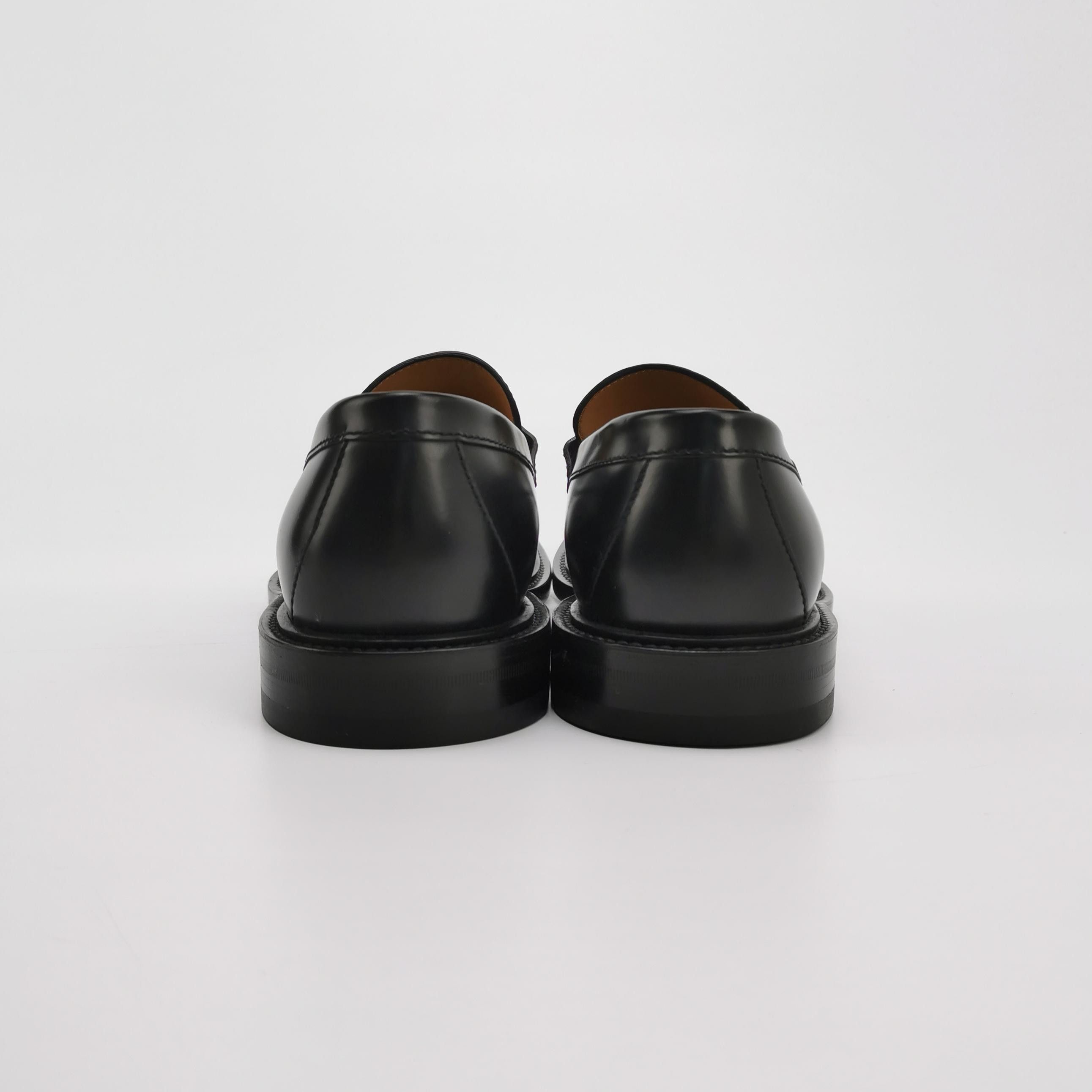Gucci Gucci Web Stripe Leather Loafers US 11 Size US 11 / EU 44 - 5 Thumbnail