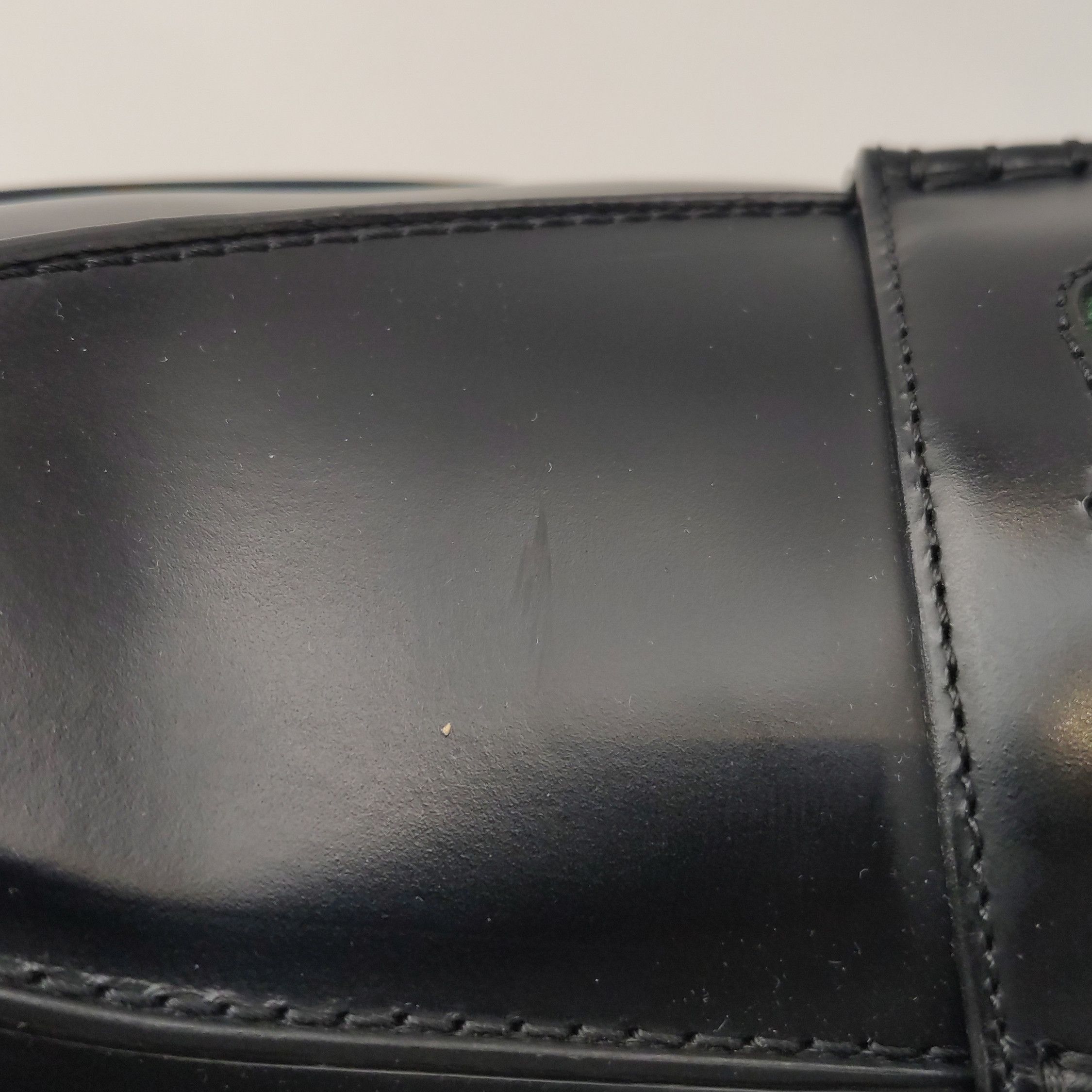 Gucci Gucci Web Stripe Leather Loafers US 11 Size US 11 / EU 44 - 8 Thumbnail