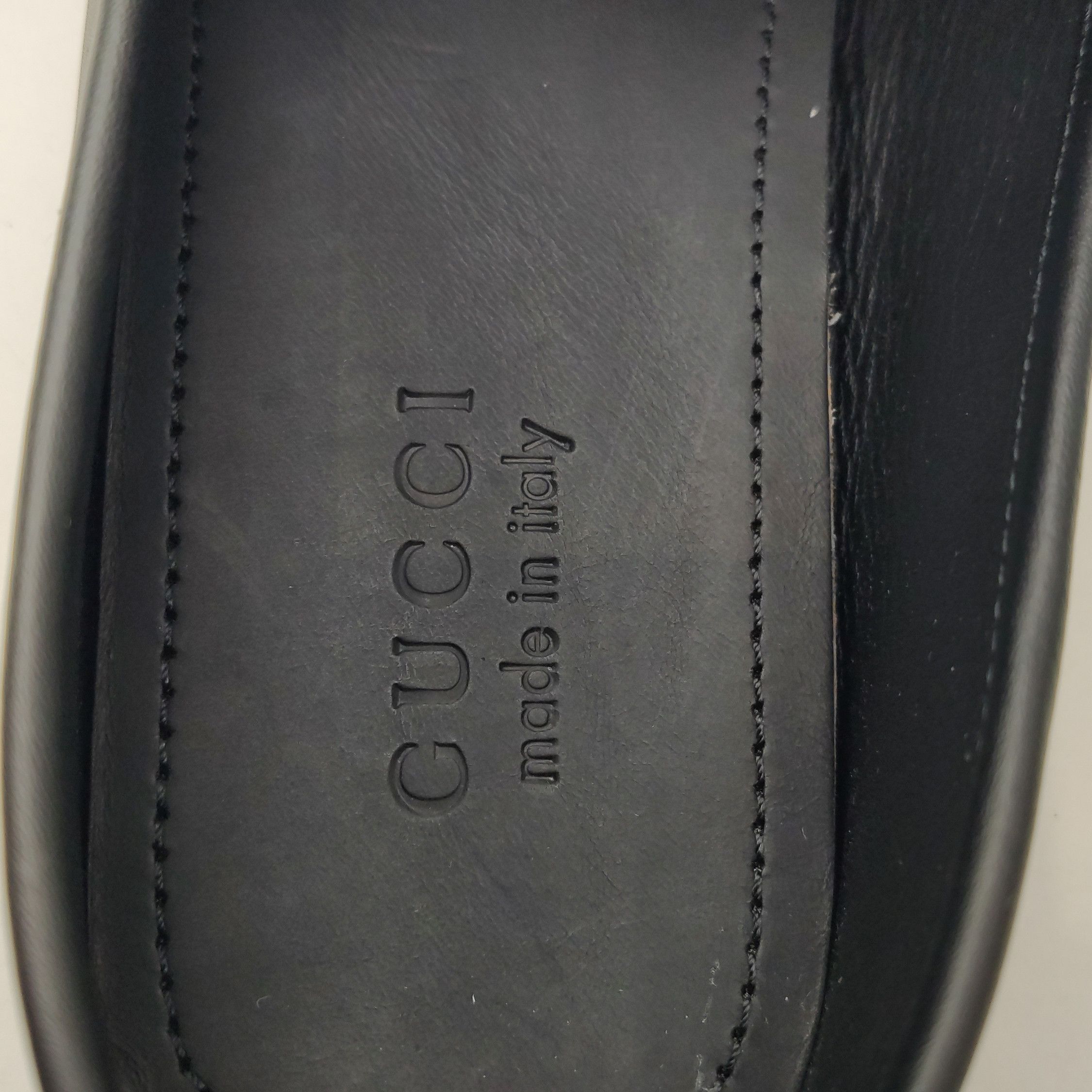 Gucci Gucci GG Embossed Leather Loafers 45.5 Size US 12 / EU 45 - 10 Thumbnail