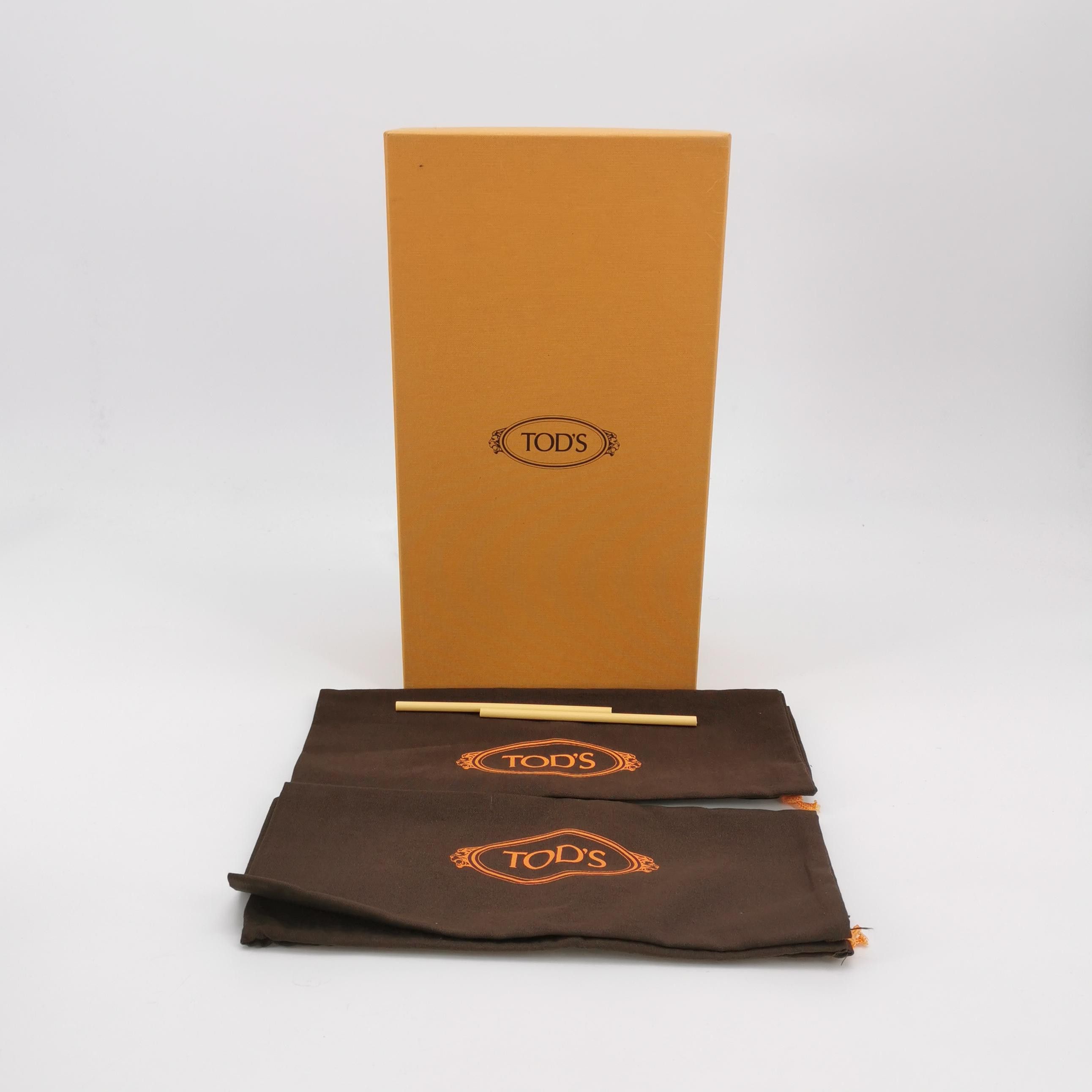 Tod's Tod's T-Logo Leather Loafers EU 40.5 Size US 7 / EU 40 - 7 Thumbnail