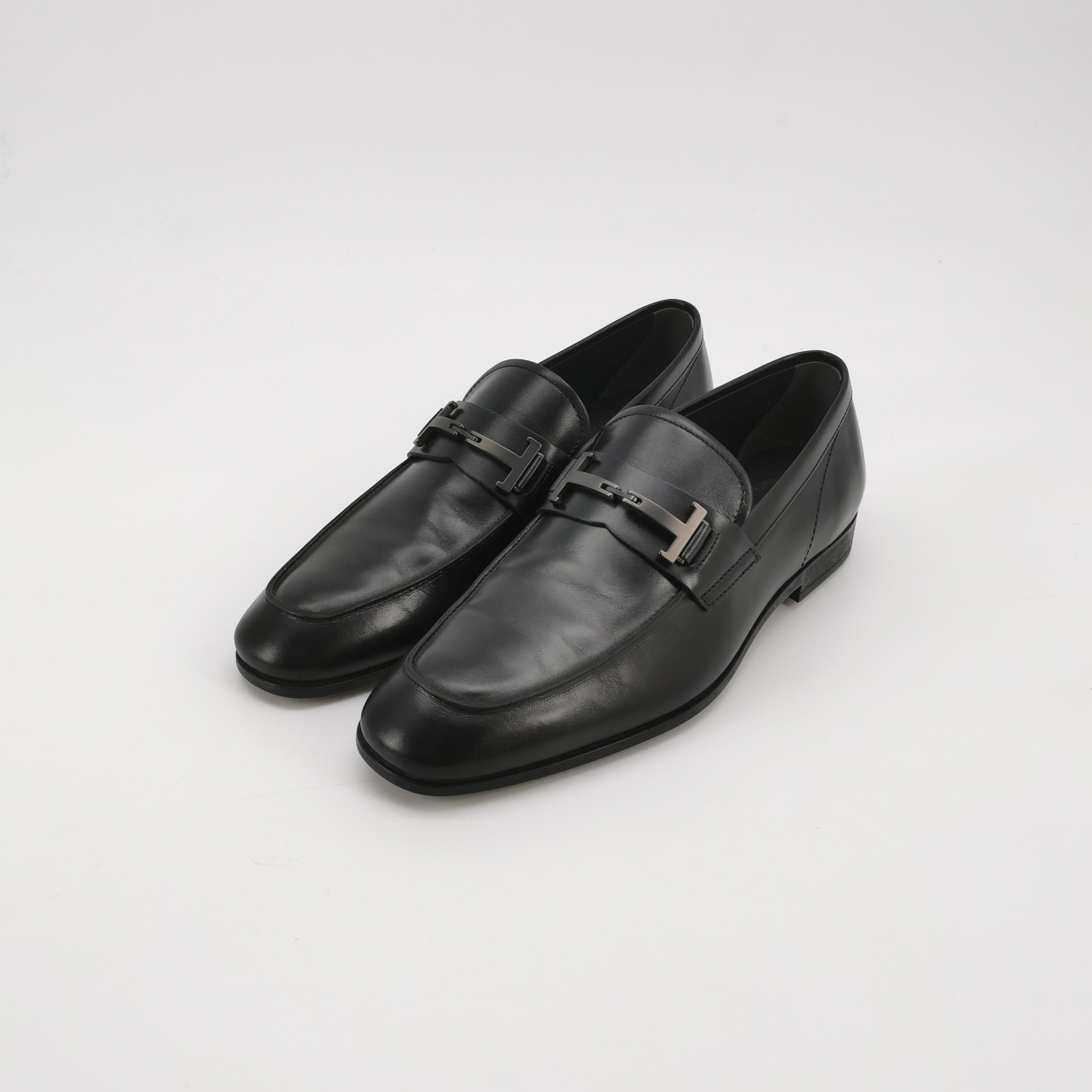 Tod's Tod's T-Logo Leather Loafers EU 40.5 Size US 7 / EU 40 - 3 Thumbnail