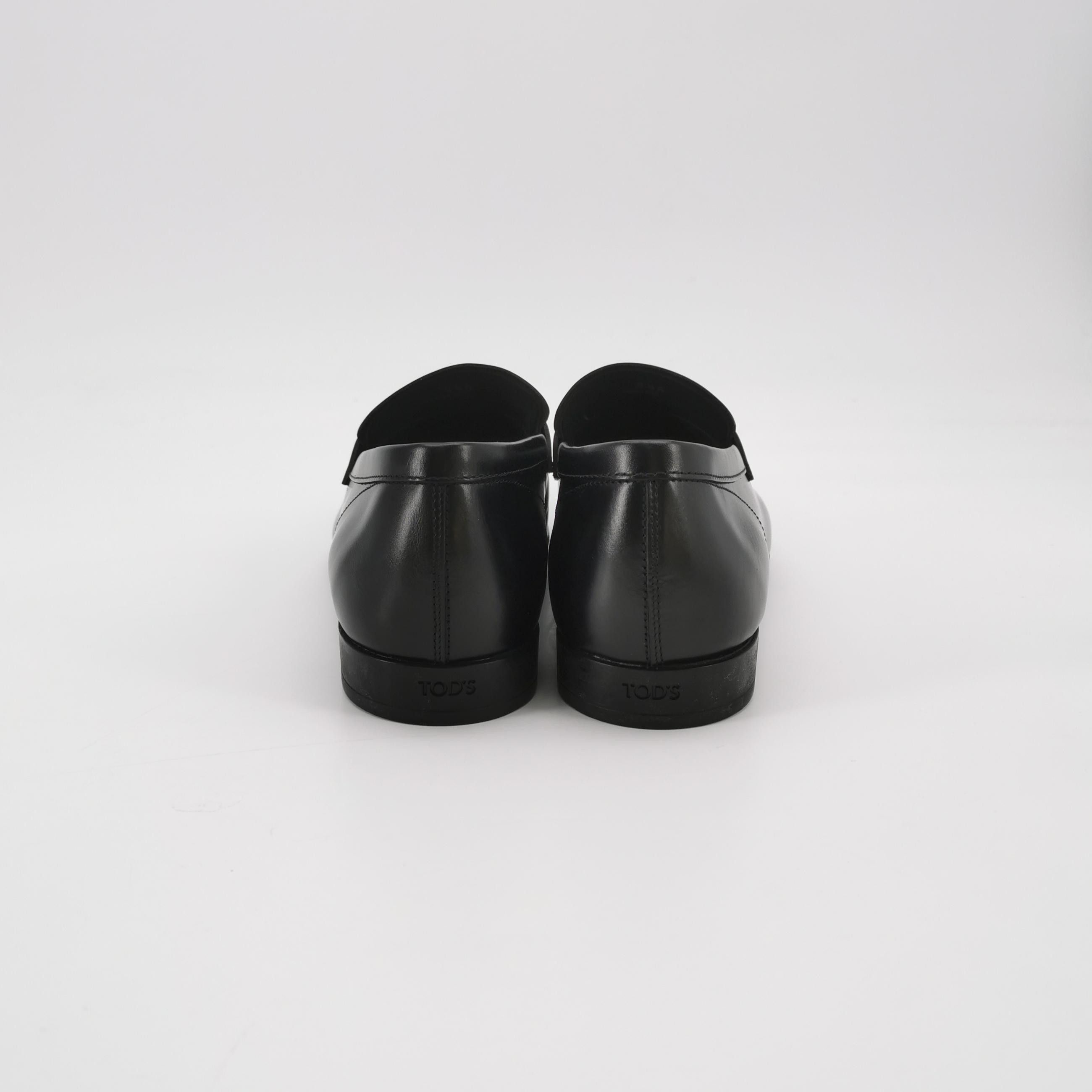 Tod's Tod's T-Logo Leather Loafers EU 40.5 Size US 7 / EU 40 - 5 Thumbnail