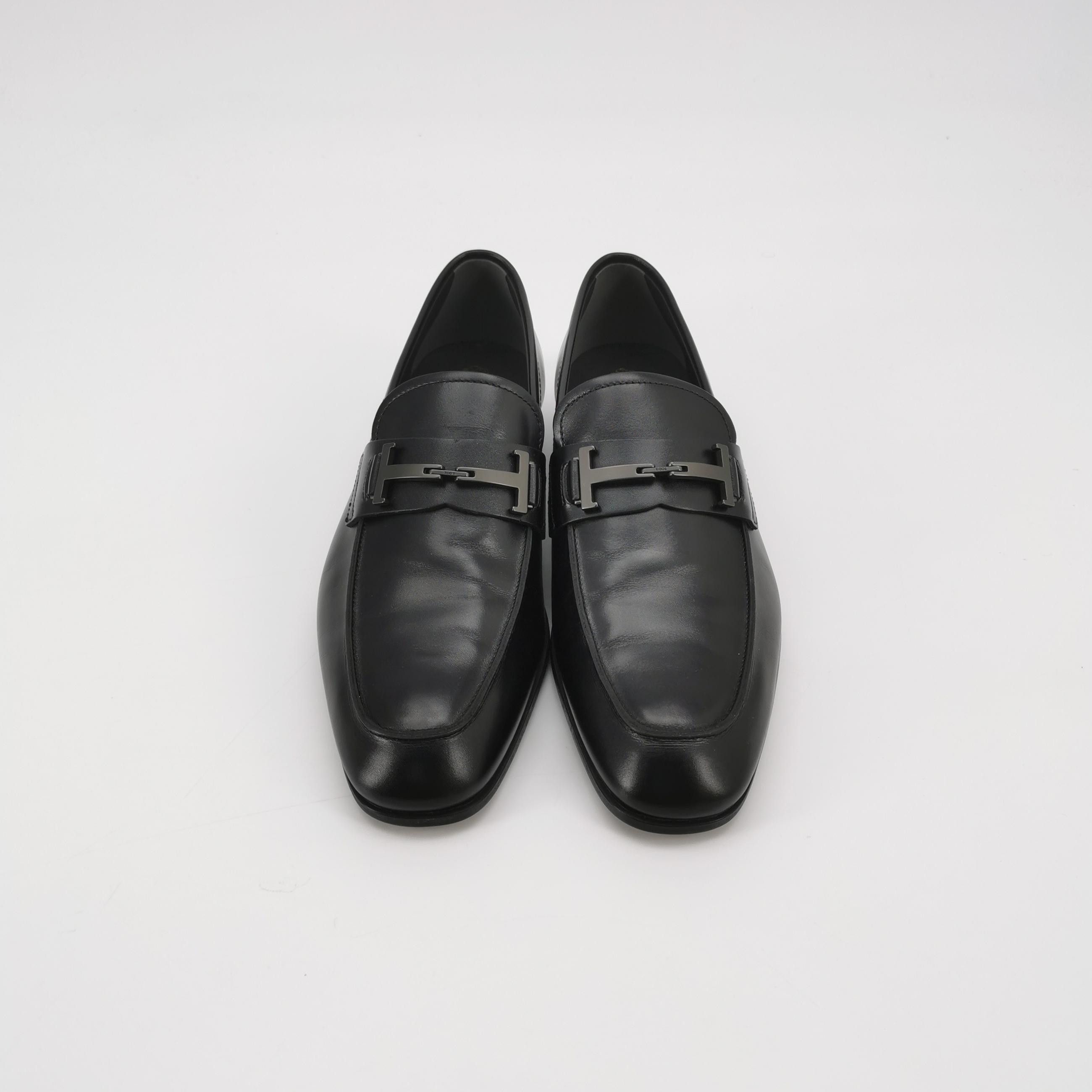 Tod's Tod's T-Logo Leather Loafers EU 40.5 Size US 7 / EU 40 - 4 Thumbnail