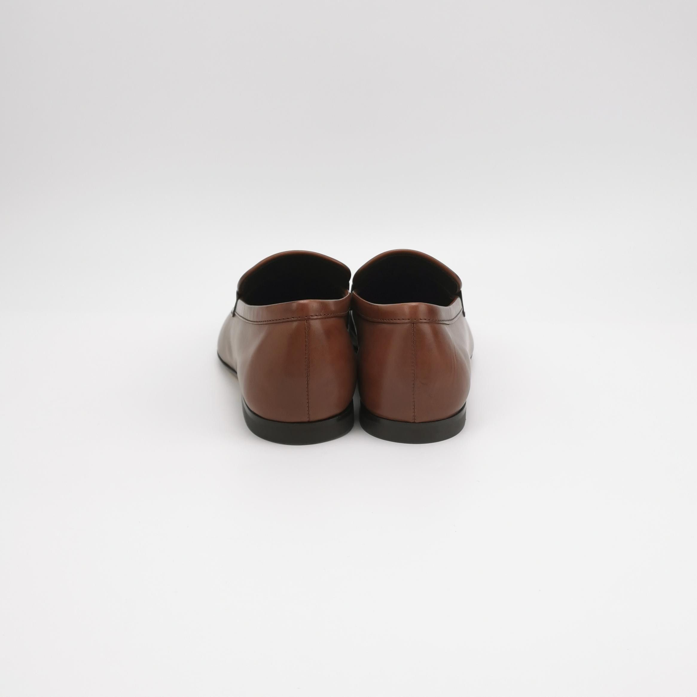 Tod's Tod's Brown Leather T-Chain Loafers US 7 Size US 7 / EU 40 - 5 Thumbnail