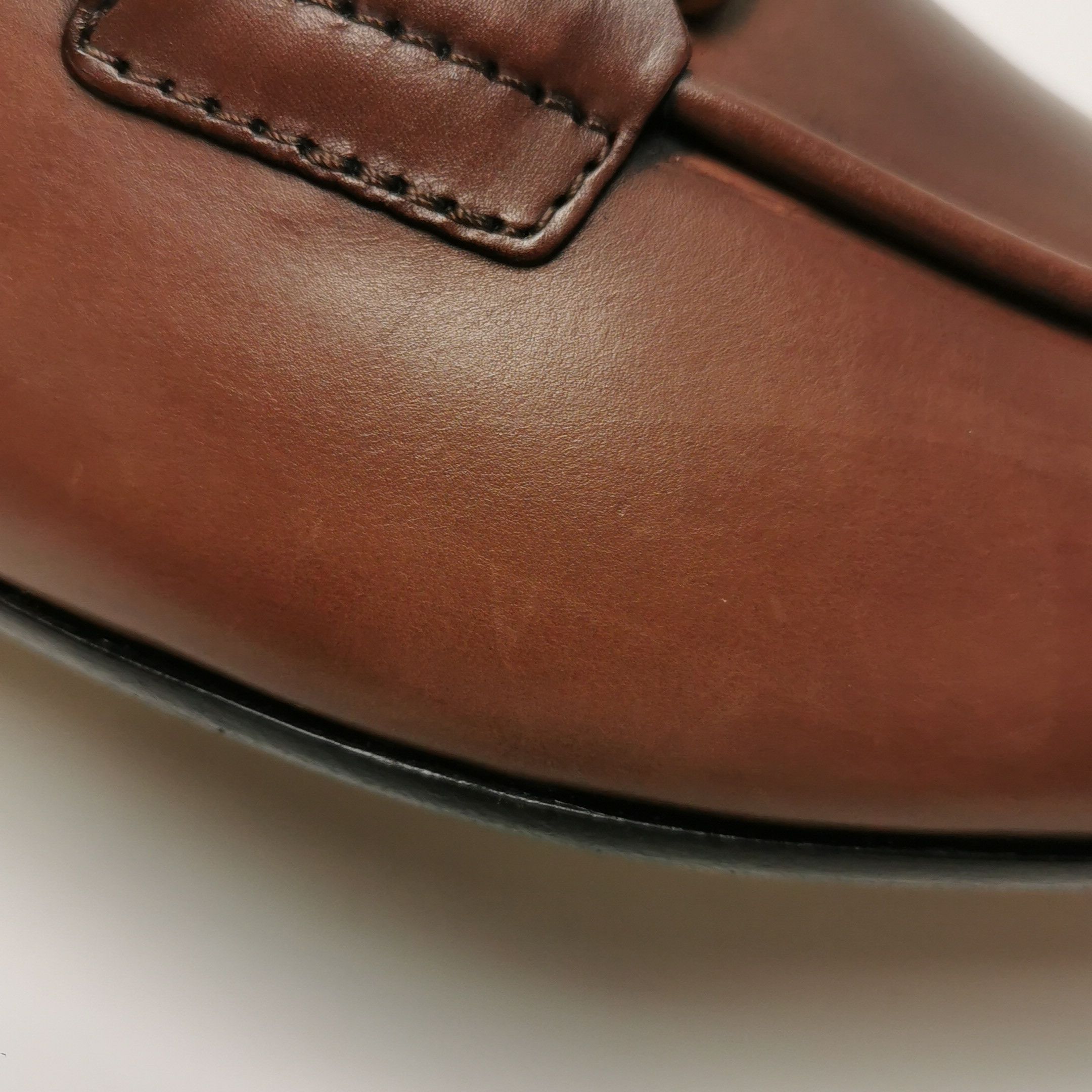 Tod's Tod's Brown Leather T-Chain Loafers US 7 Size US 7 / EU 40 - 9 Thumbnail