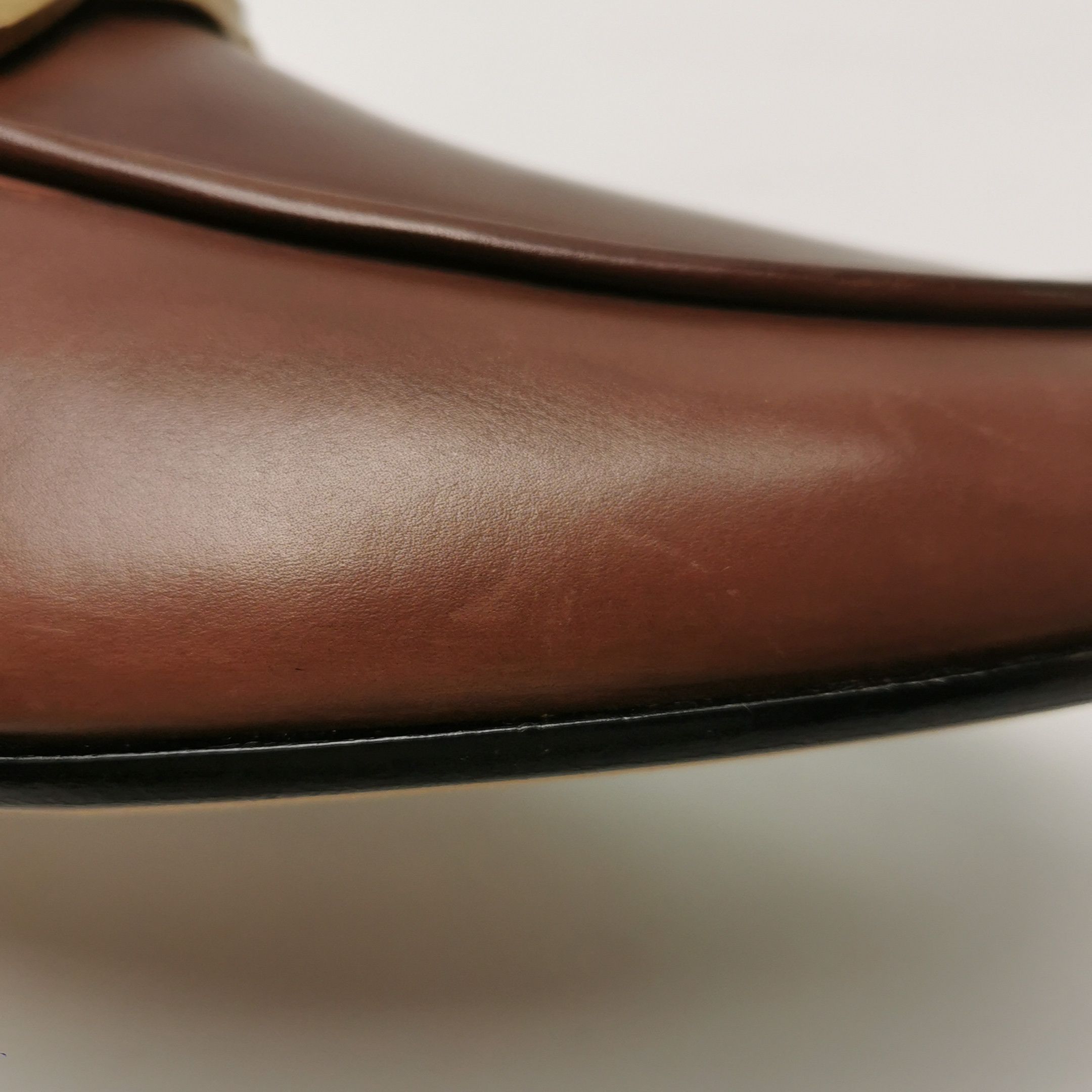 Tod's Tod's Brown Leather T-Chain Loafers US 7 Size US 7 / EU 40 - 8 Thumbnail
