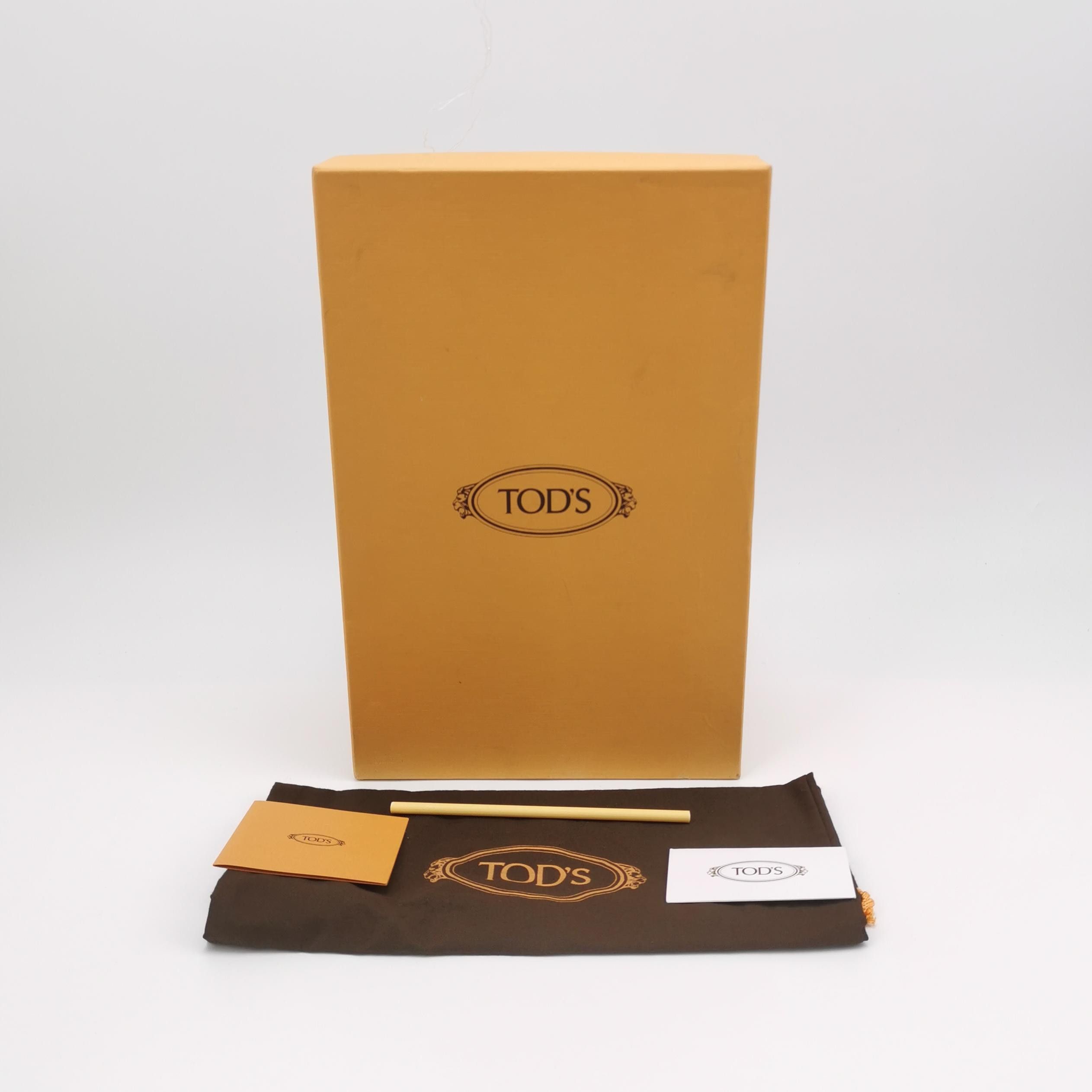 Tod's Tod's Brown Leather T-Chain Loafers US 7 Size US 7 / EU 40 - 7 Thumbnail