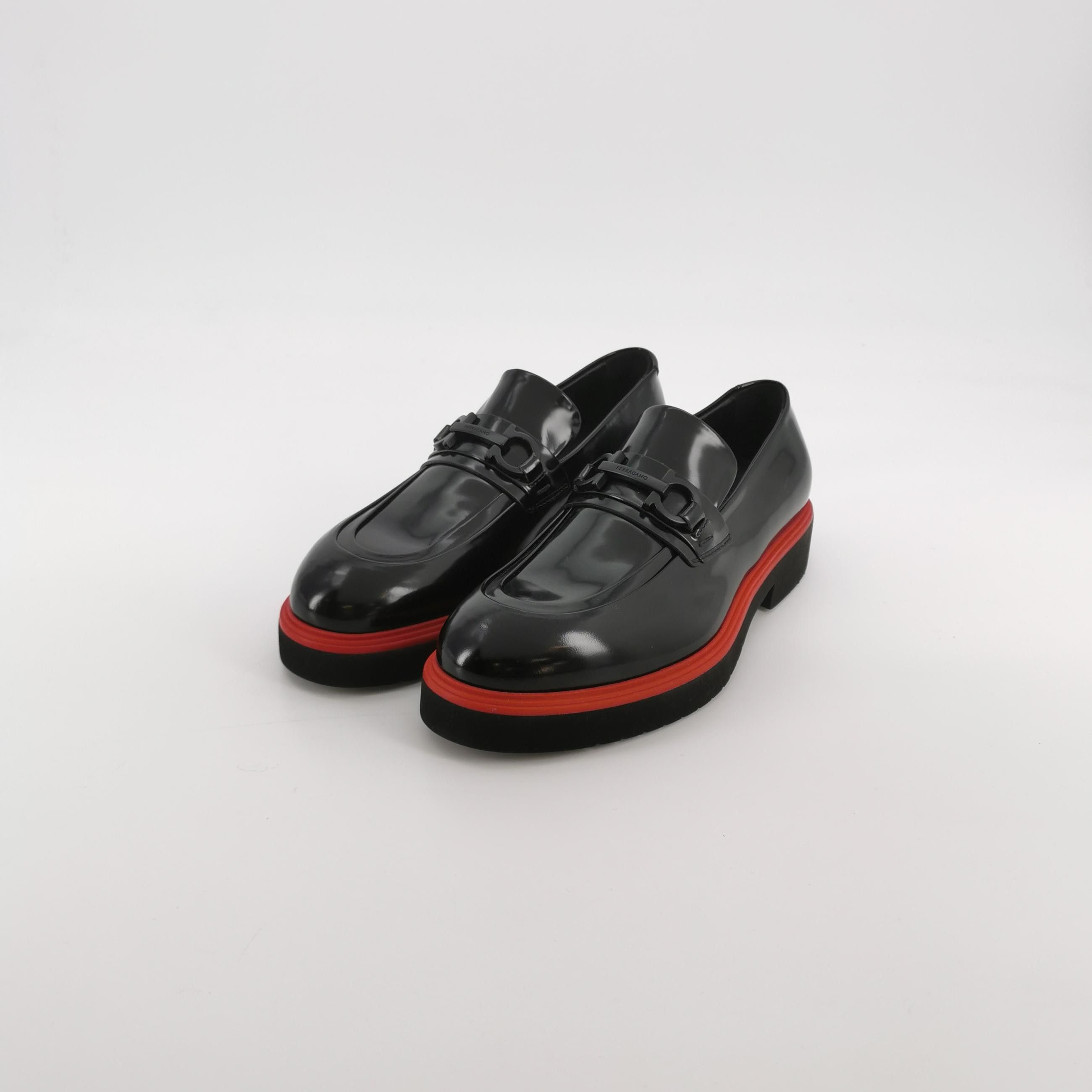Salvatore Ferragamo Salvatore Ferragamo Gancini Patent Loafers IT 40.5 Size US 10.5 / IT 40.5 - 3 Thumbnail