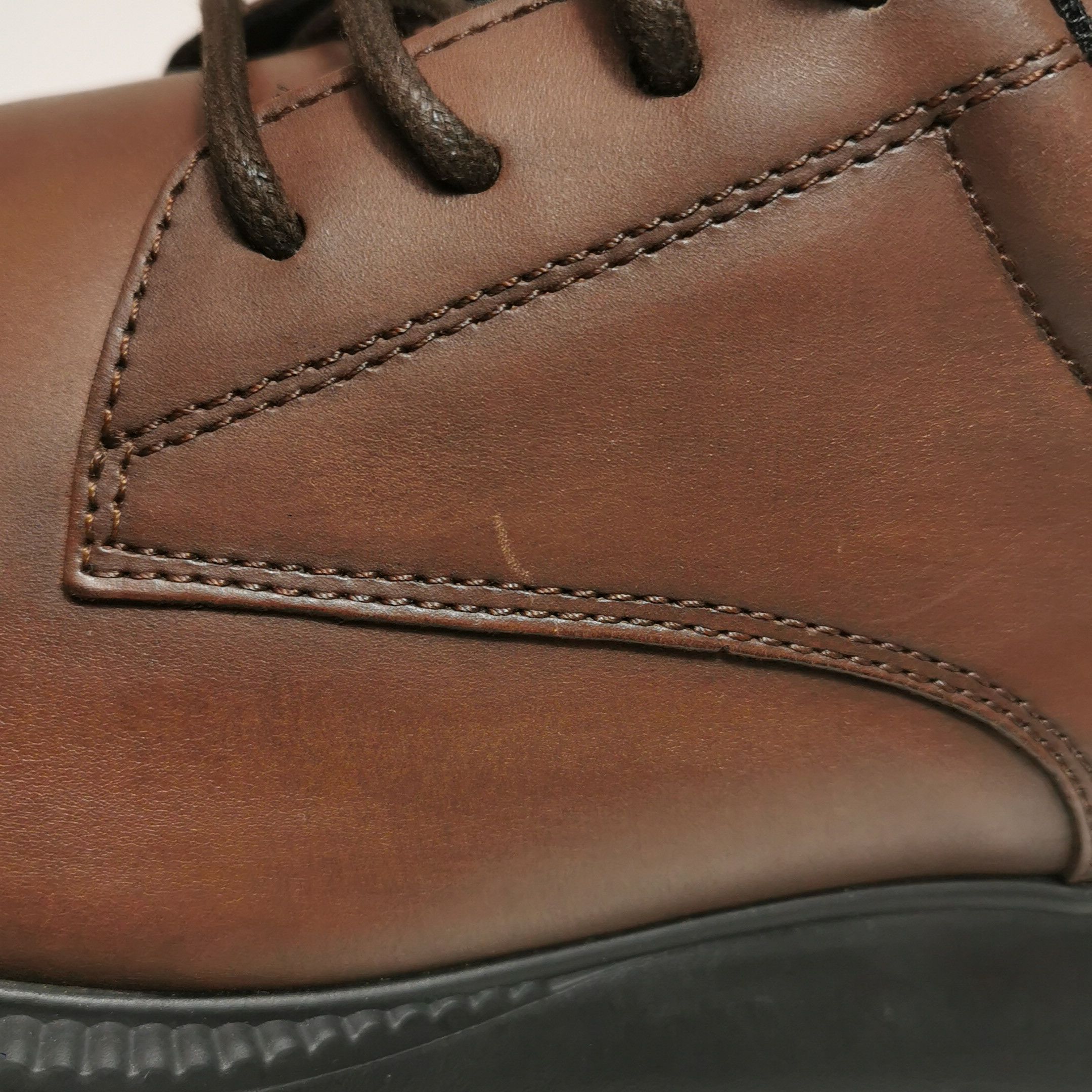 Hogan Hogan Brown Leather Casual Lace Up Shoes 40.5 Size US 7 / EU 40 - 11 Thumbnail