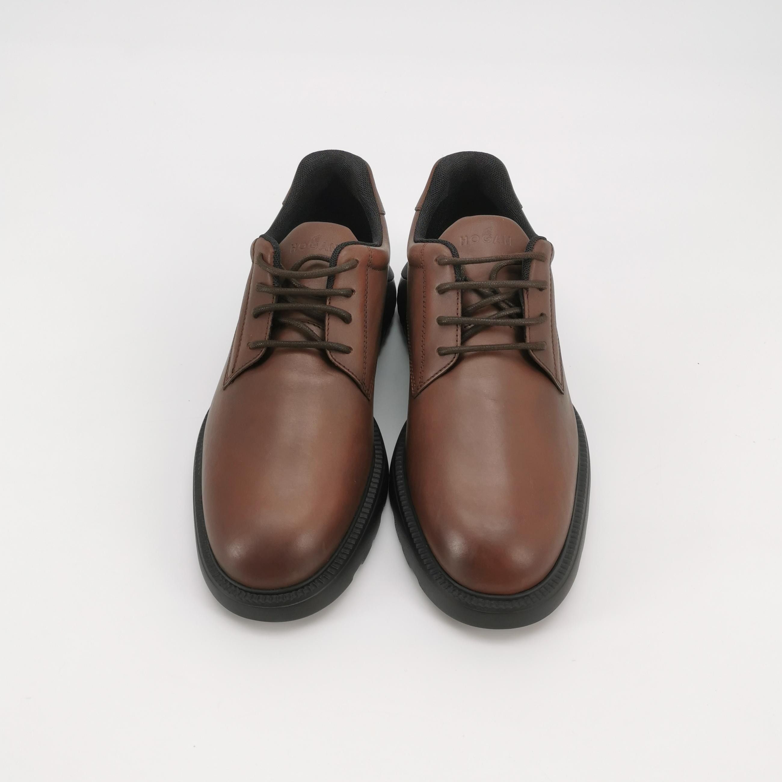Hogan Hogan Brown Leather Casual Lace Up Shoes 40.5 Size US 7 / EU 40 - 4 Thumbnail