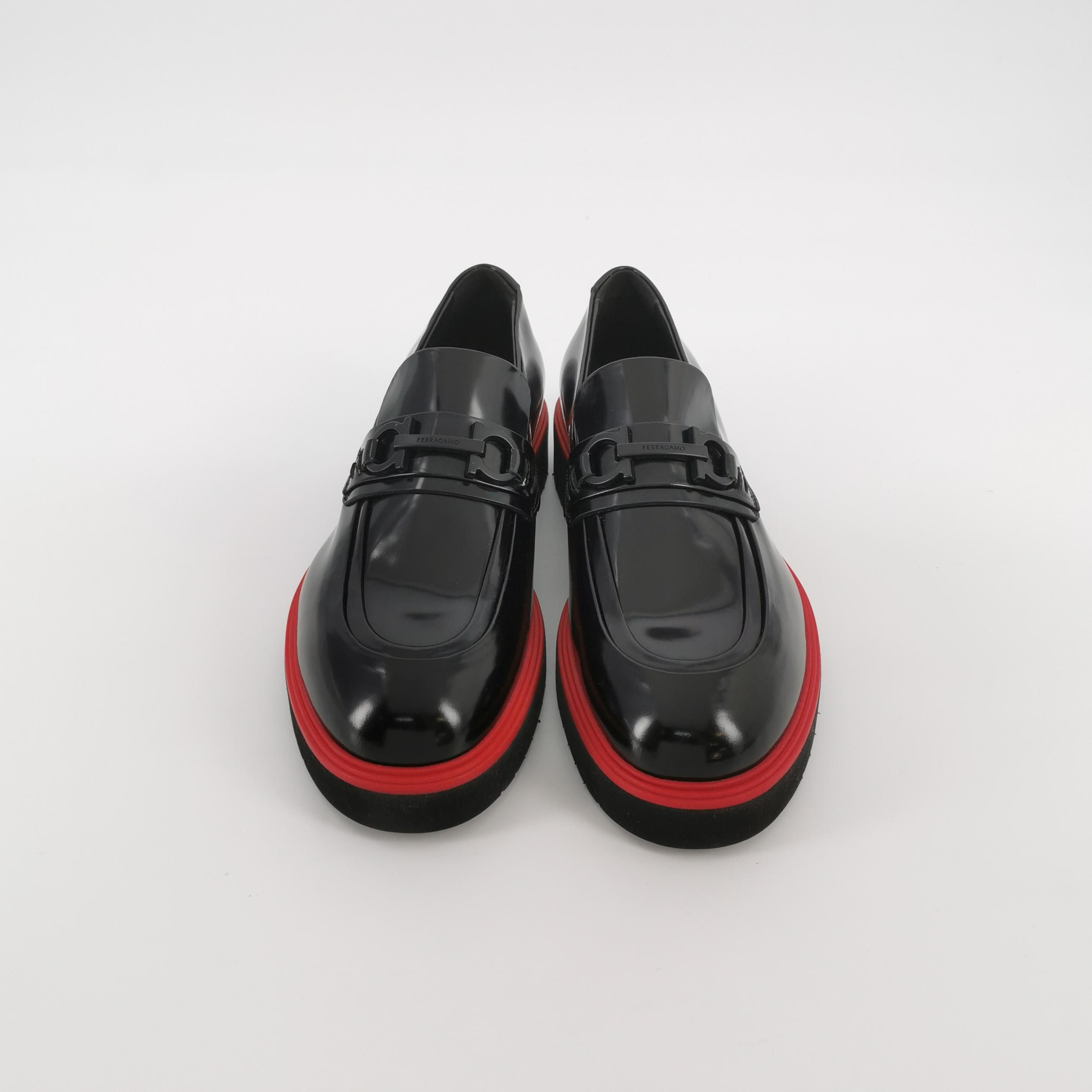 Salvatore Ferragamo Salvatore Ferragamo Gancini Buckle Platform Loafers 41.5 Size US 8 / EU 41 - 4 Thumbnail