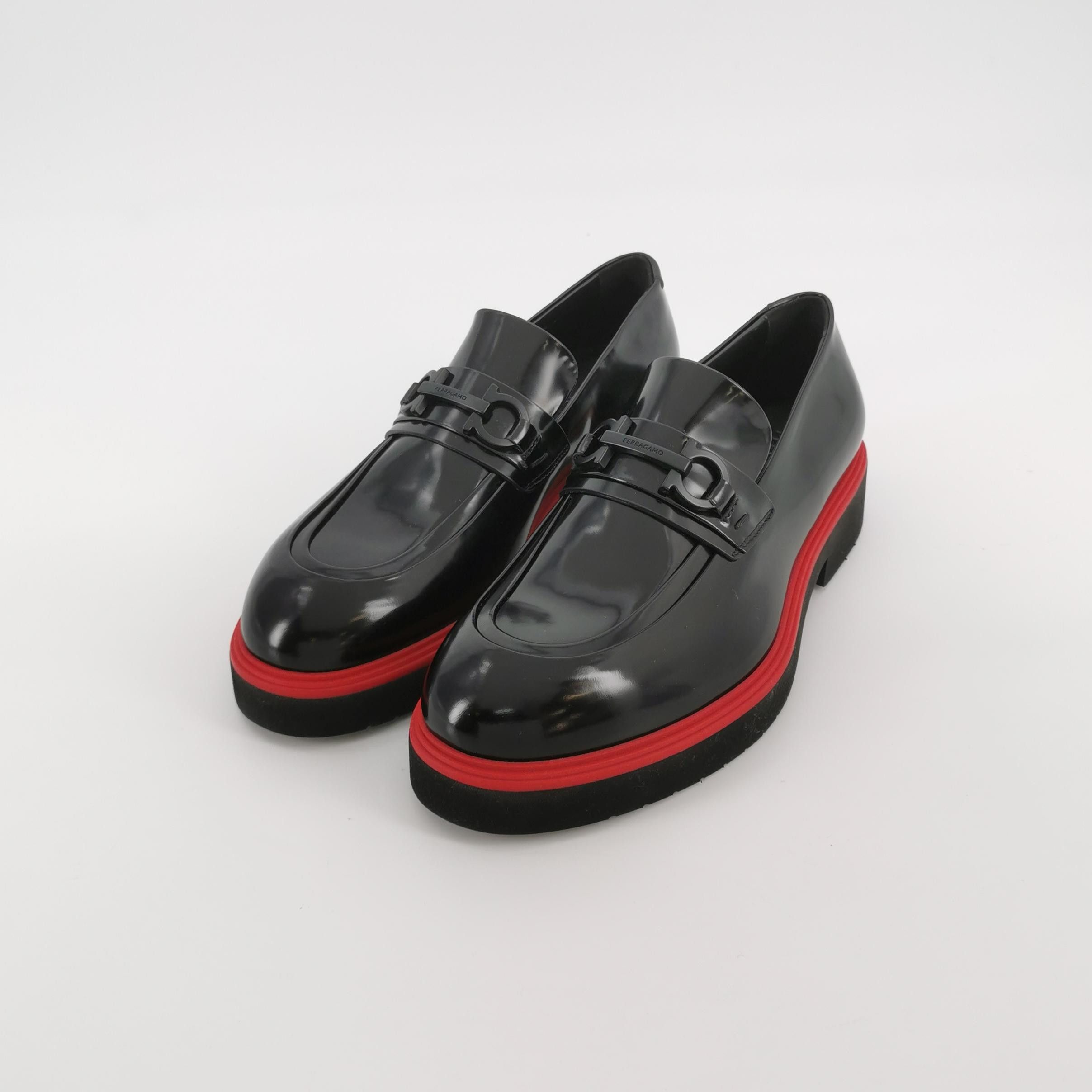 Salvatore Ferragamo Salvatore Ferragamo Gancini Buckle Platform Loafers 41.5 Size US 8 / EU 41 - 3 Thumbnail