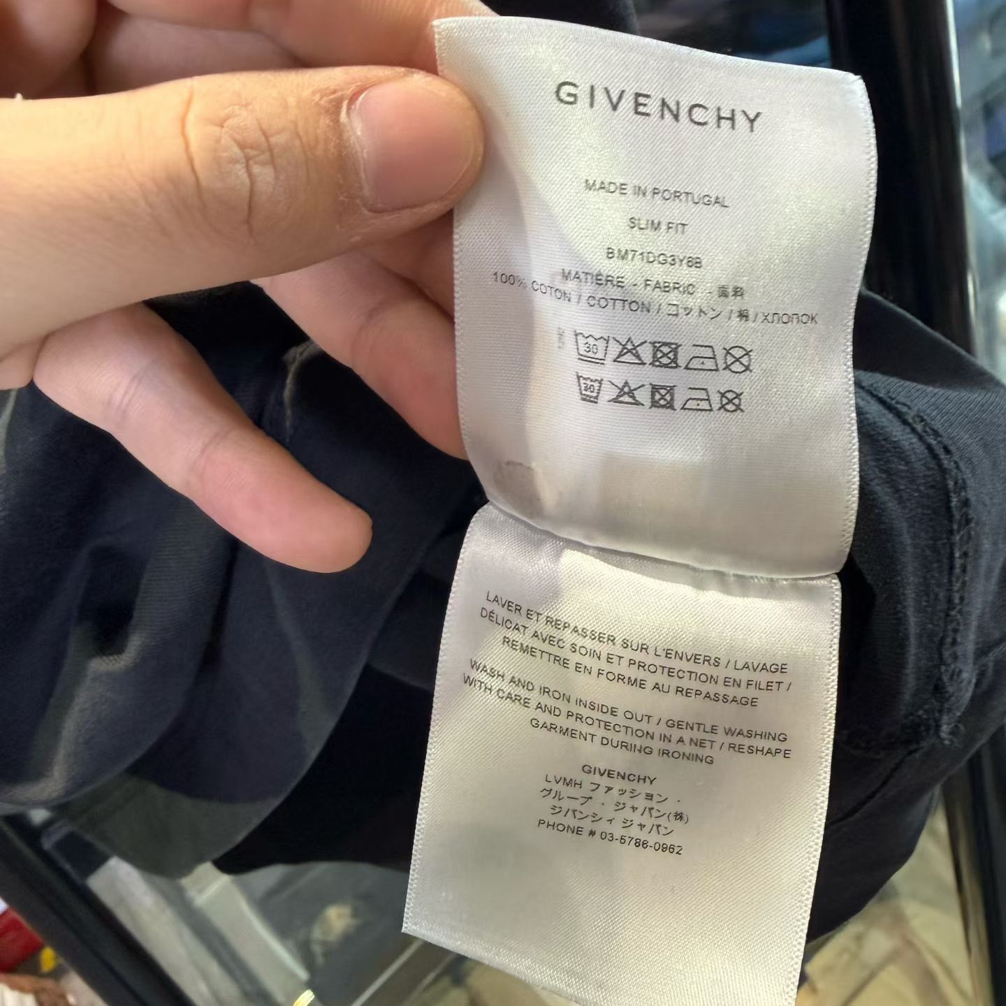 Givenchy Givenchy Black T-Shirt l Men Size US L / EU 52-54 / 3 - 6 Thumbnail