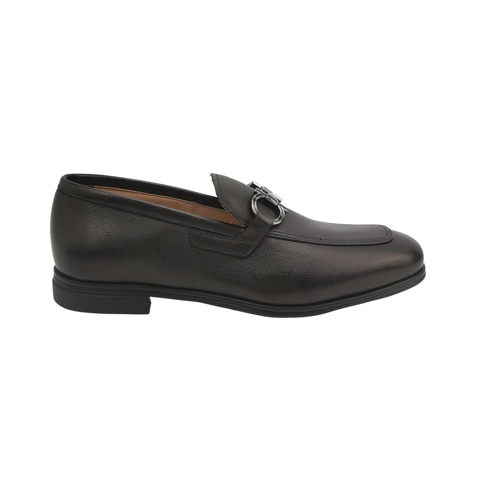 Salvatore Ferragamo Salvatore Ferragamo Gancini Leather Loafers 5.5 Size US 6 / EU 39 - 2 Thumbnail