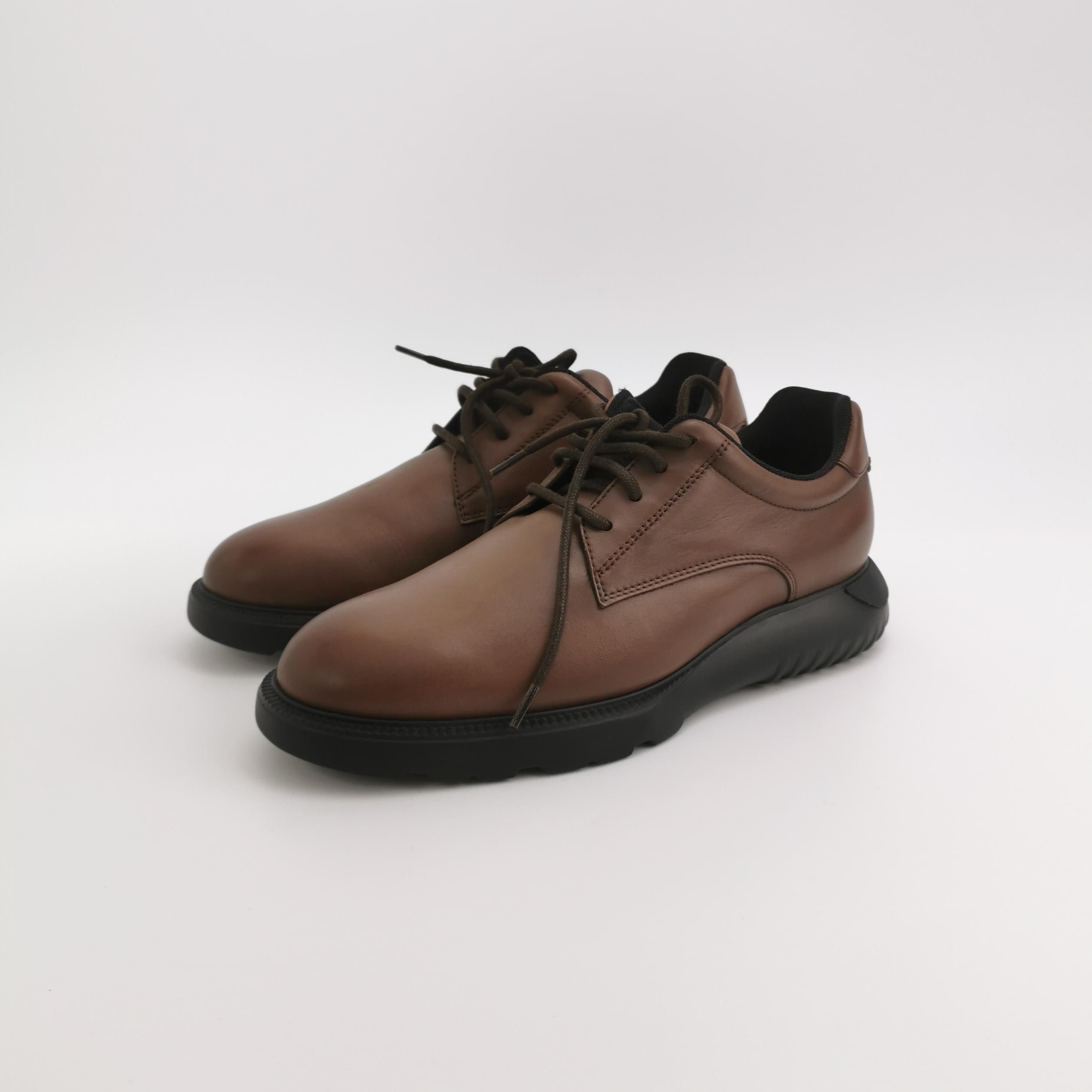 Hogan Hogan Leather Logo Derby Shoes Size 38.5 Size US 8.5 / IT 38.5 - 3 Thumbnail