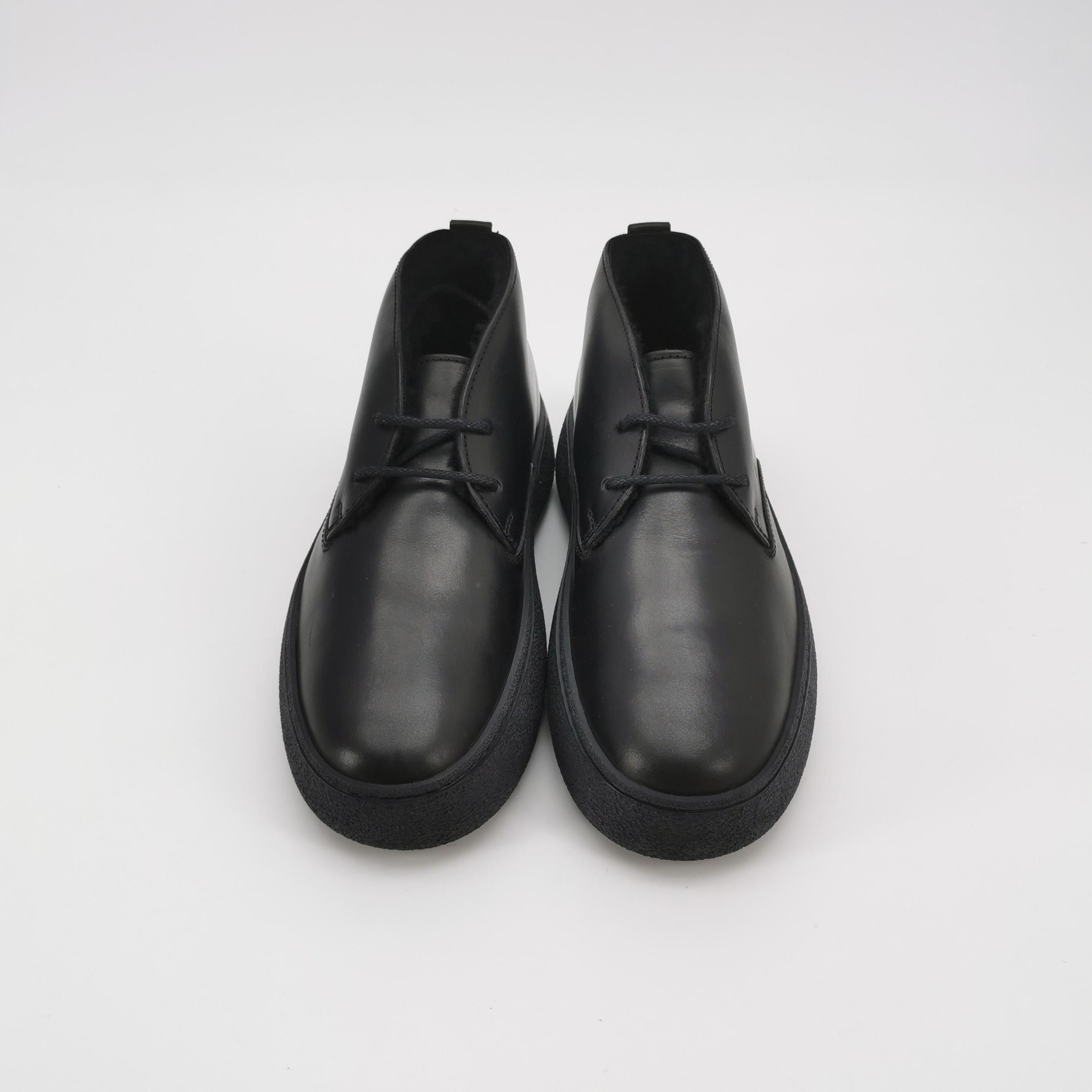 Tod's Tod's Black Leather Chukka Sneakers Size 40.5 Size US 7 / EU 40 - 4 Thumbnail