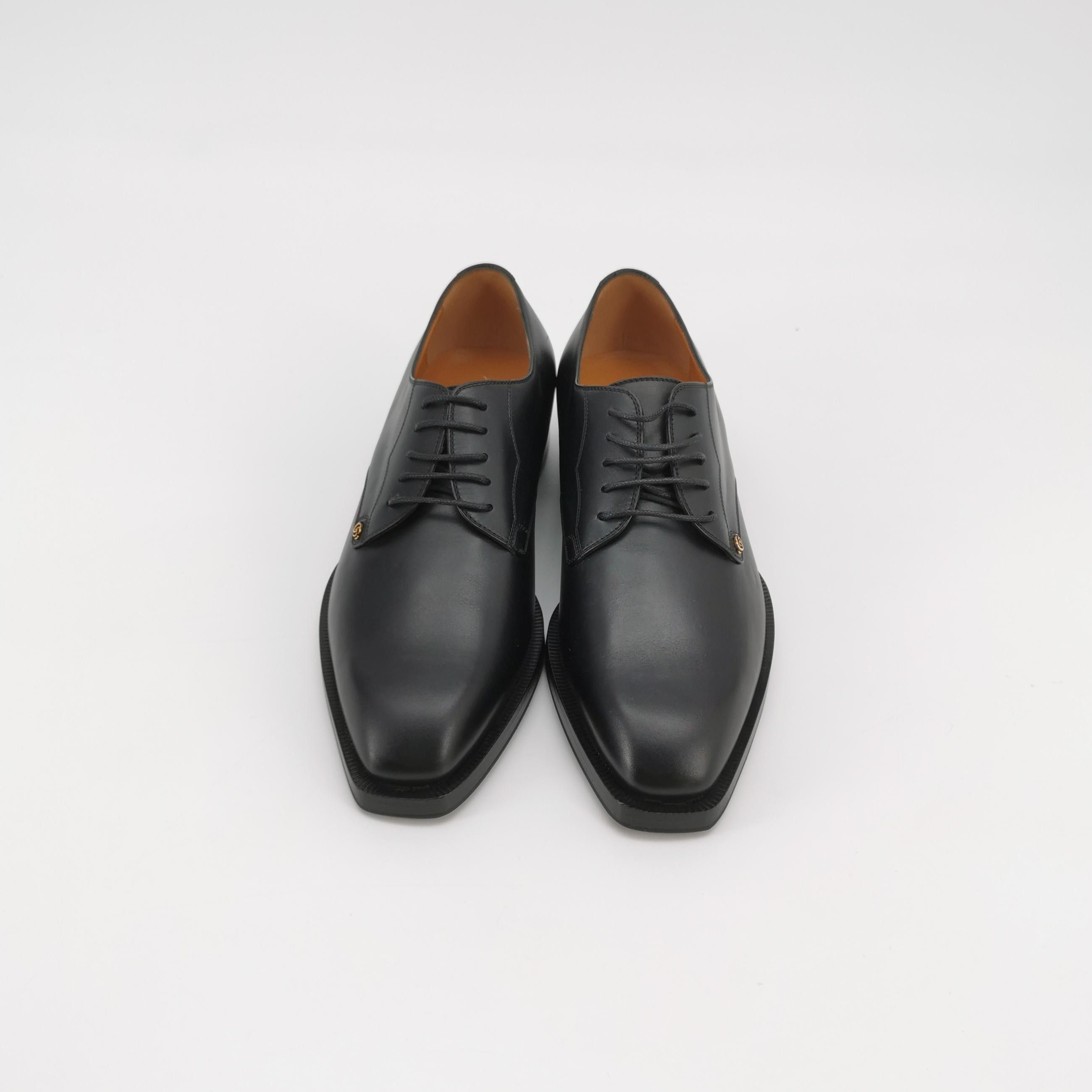 Gucci Gucci Leather Double G Derby Shoes 39 Size US 6 / EU 39 - 4 Thumbnail