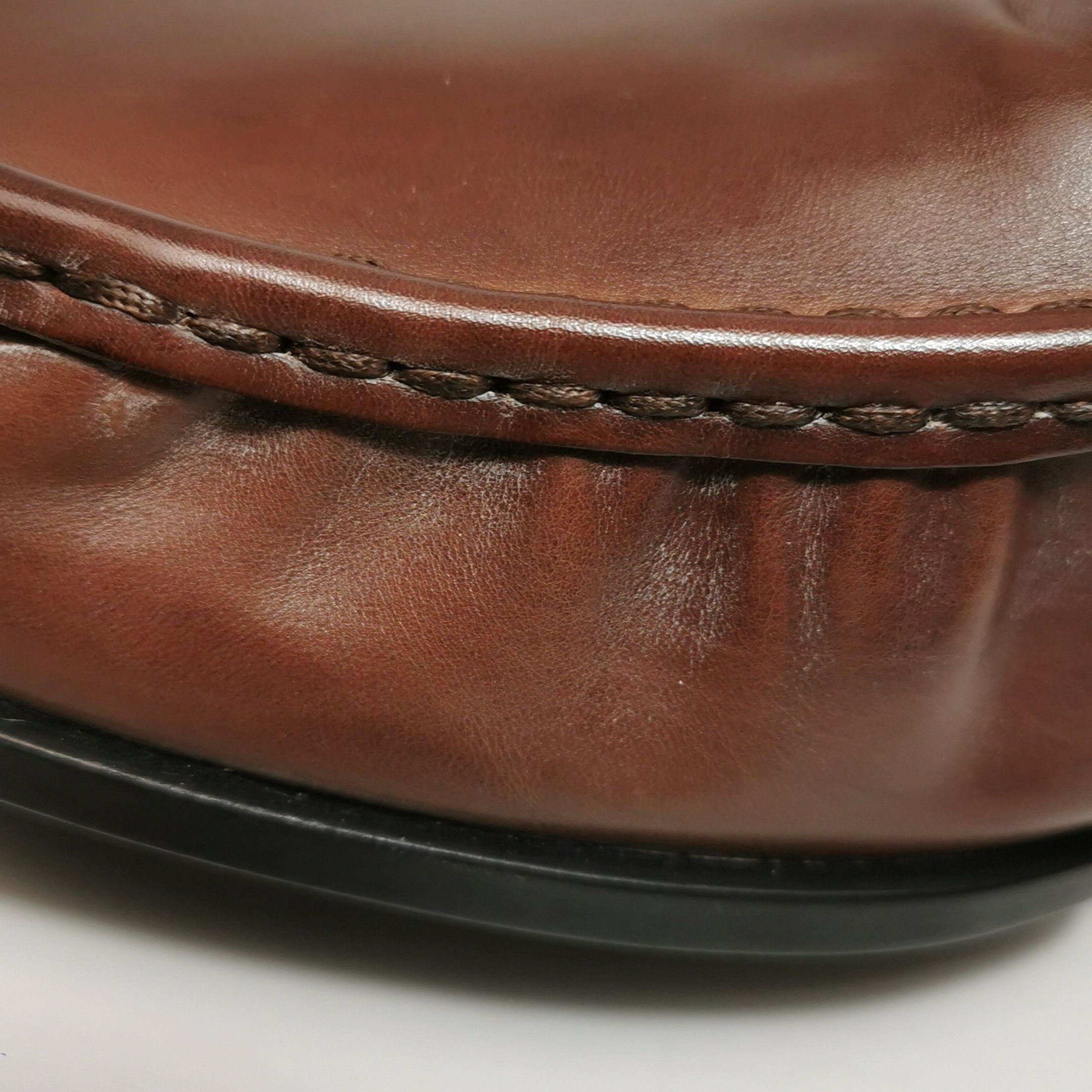 Tod's Tod's Brown T Logo Leather Loafers 40.5 Size US 7 / EU 40 - 10 Thumbnail