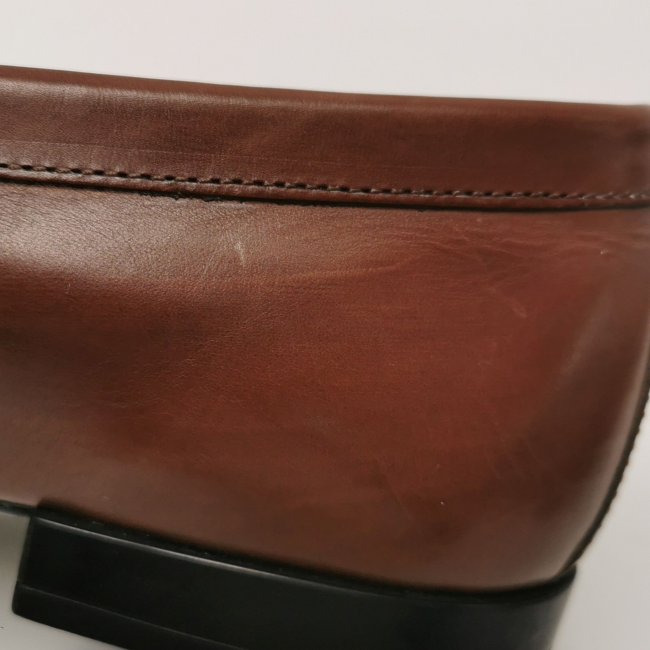 Tod's Tod's Brown T Logo Leather Loafers 40.5 Size US 7 / EU 40 - 13 Thumbnail