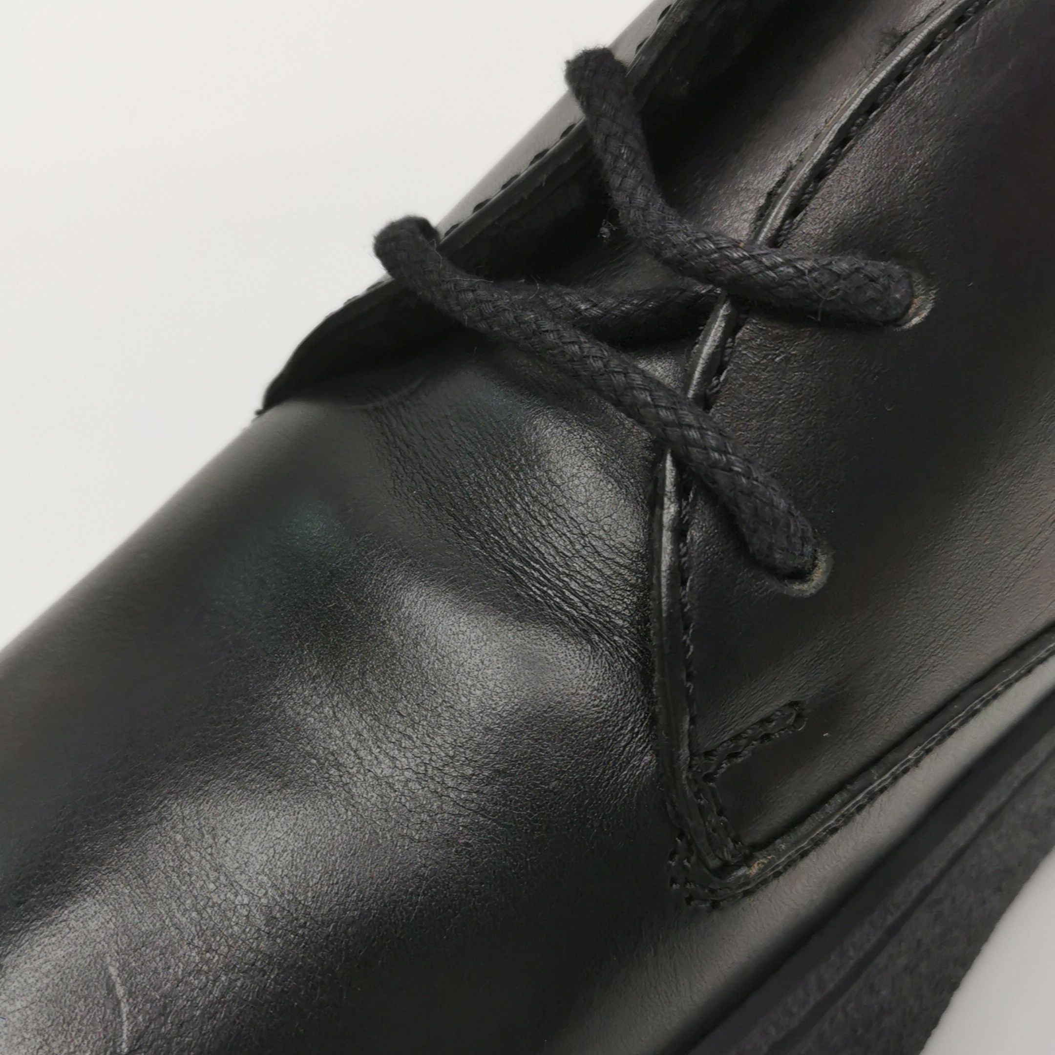 Tod's Tod's Black Leather Lug Sole Chukka Shoes 41 Size US 8 / EU 41 - 15 Thumbnail