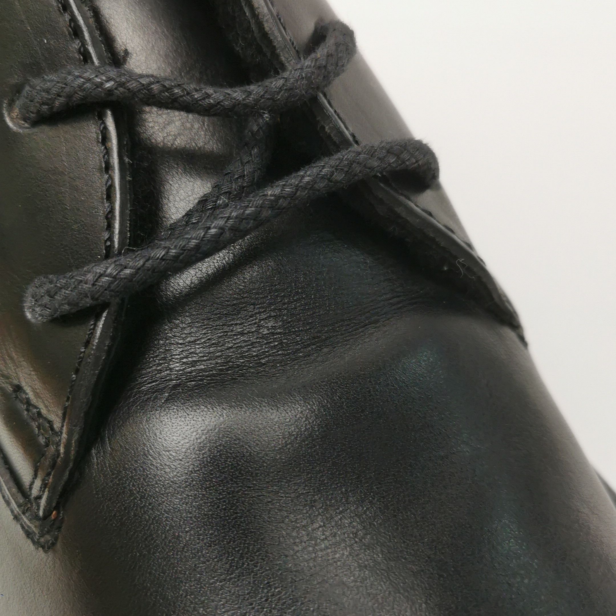 Tod's Tod's Black Leather Lug Sole Chukka Shoes 41 Size US 8 / EU 41 - 19 Thumbnail