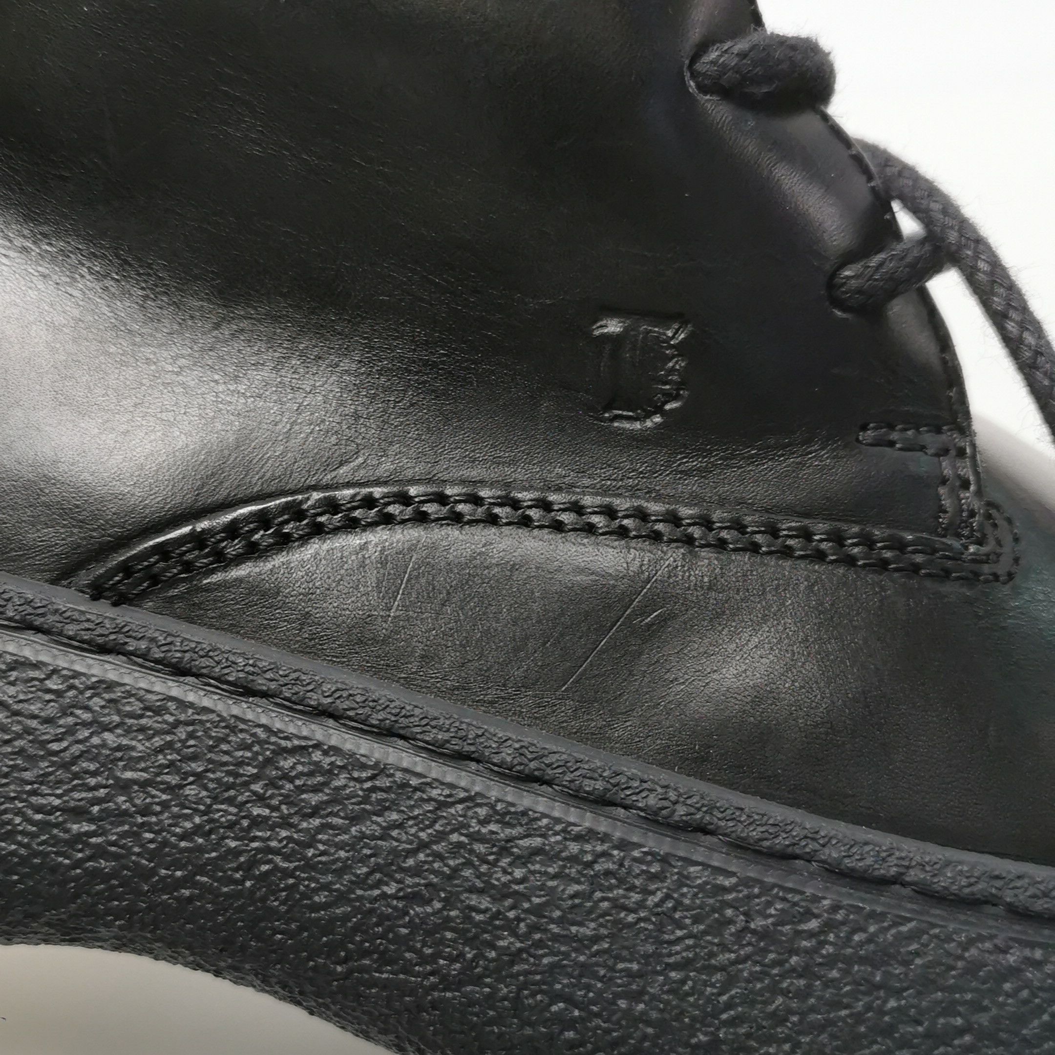 Tod's Tod's Black Leather Casual Derbies EU 41 Size US 8 / EU 41 - 9 Thumbnail