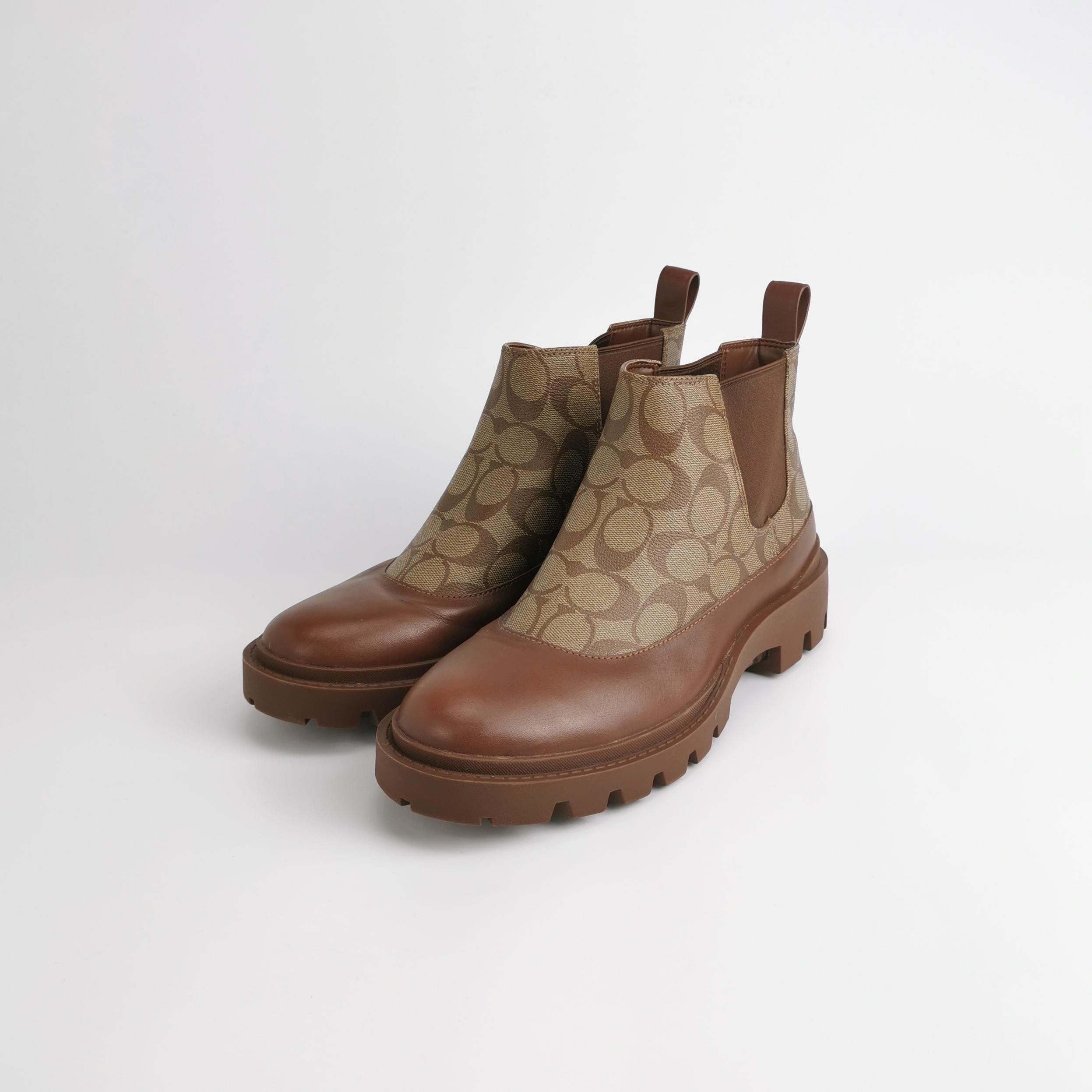 Coach Coach Signature Monogram Leather Boots EU 43 Size US 10 / EU 43 - 3 Thumbnail