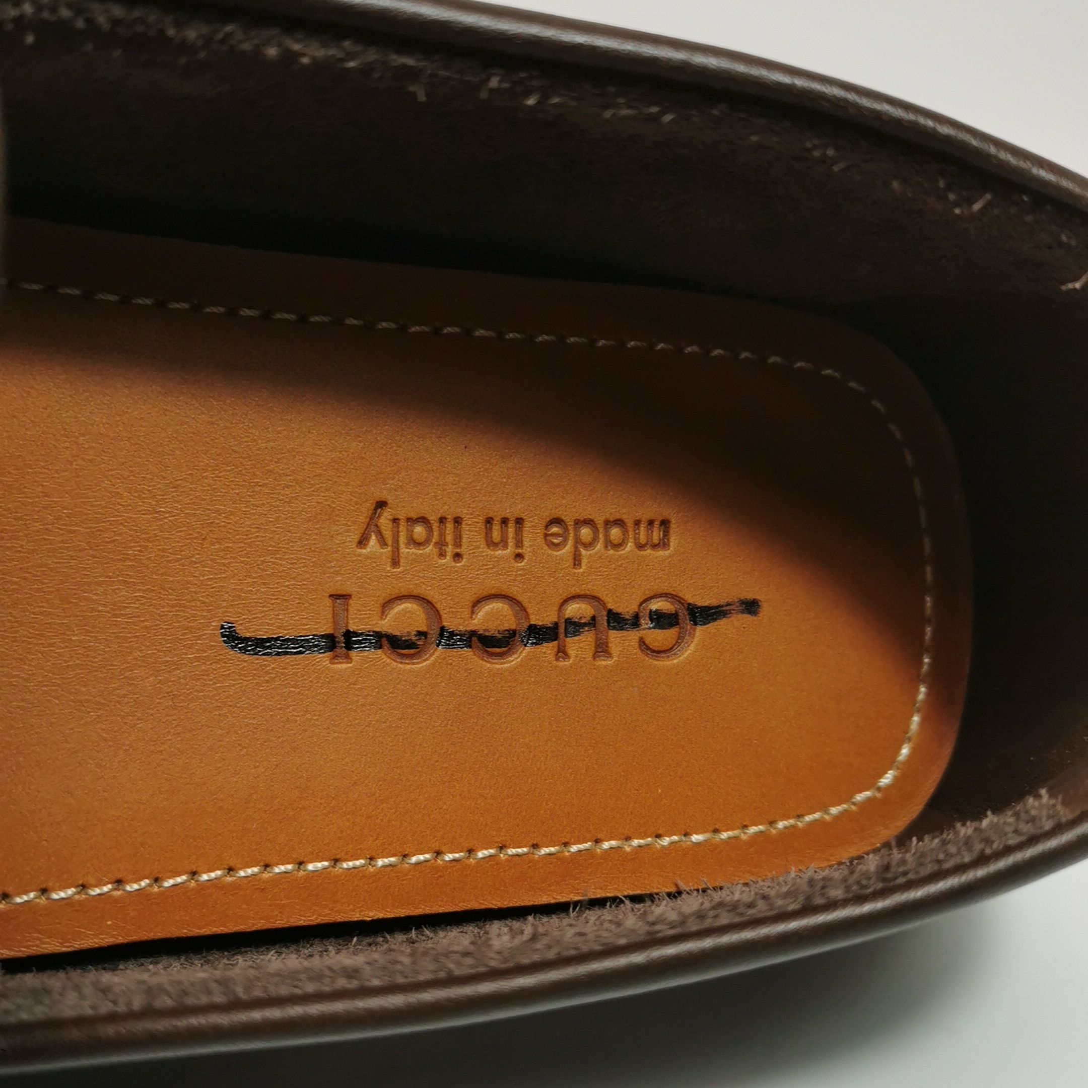 Gucci Gucci Leather Horsebit Loafers Size 43 Size US 10 / EU 43 - 13 Thumbnail