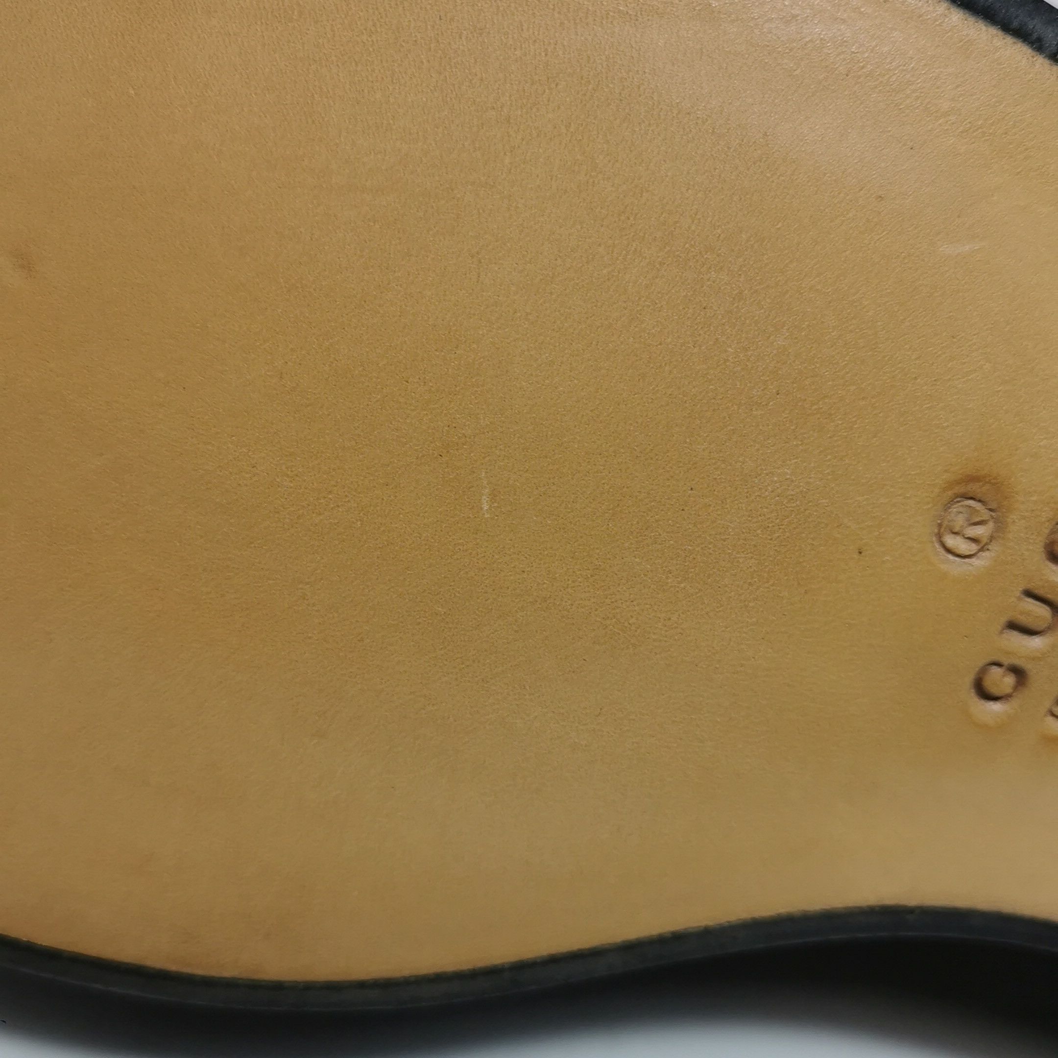 Gucci Gucci Navy Leather Horsebit Loafers Size 41 Size US 8 / EU 41 - 11 Thumbnail