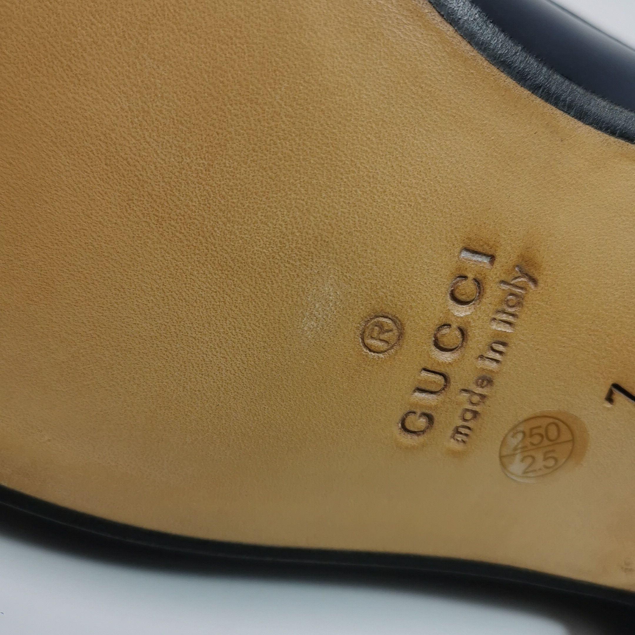 Gucci Gucci Navy Leather Horsebit Loafers Size 41 Size US 8 / EU 41 - 10 Thumbnail