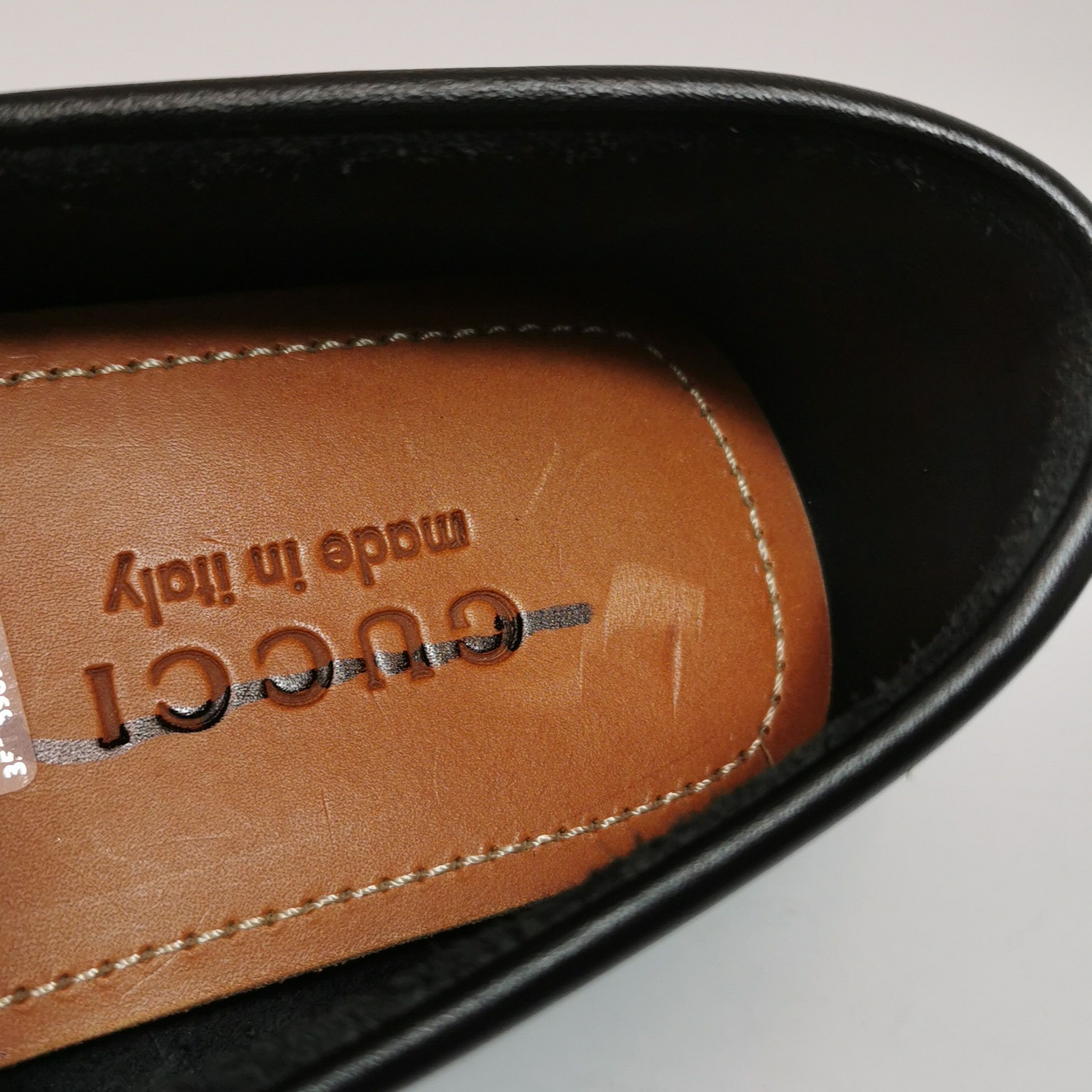 Gucci Gucci Horsebit Pebbled Leather Loafers Size 41.5 Size US 8 / EU 41 - 11 Thumbnail