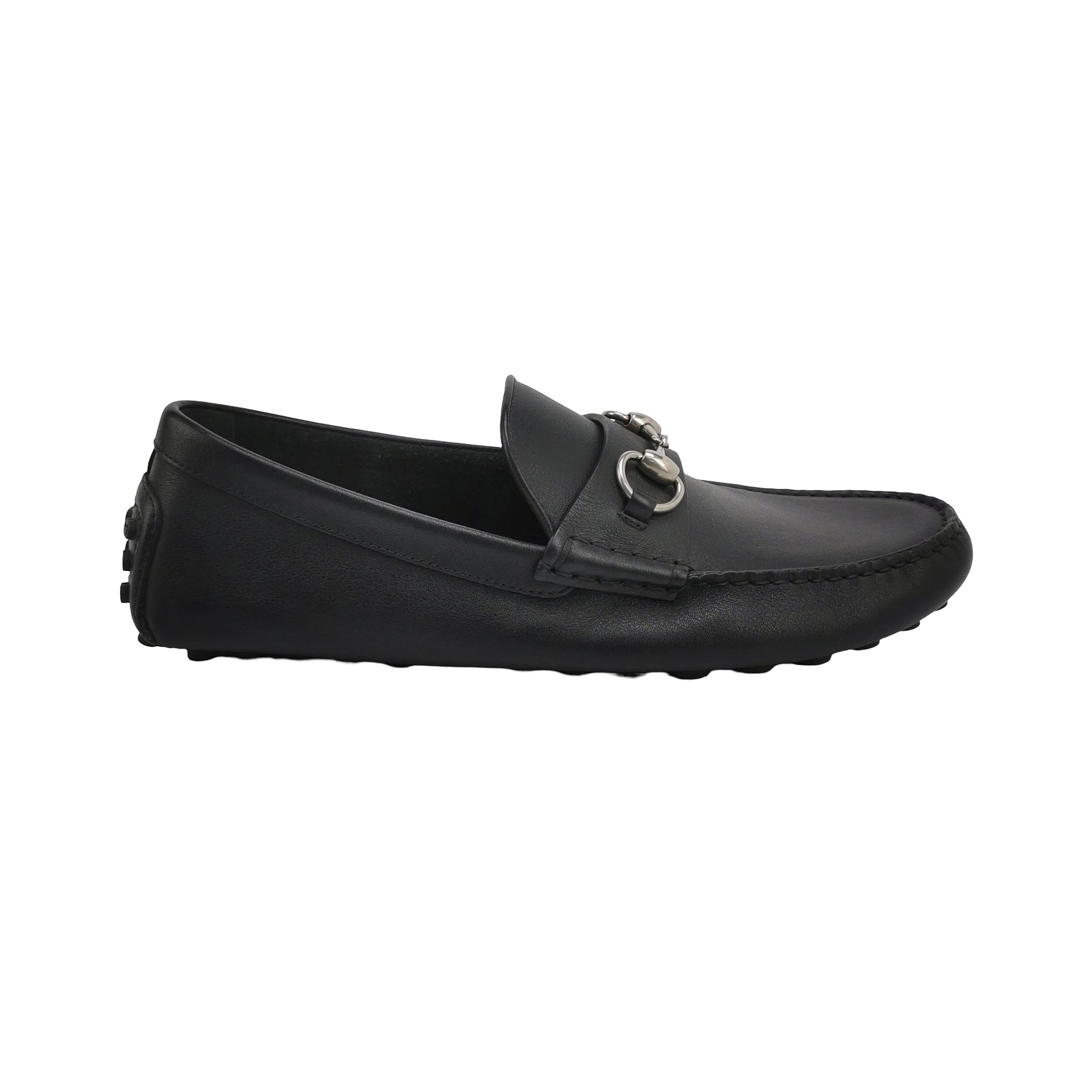 Gucci Gucci Horsebit Pebbled Leather Loafers Size 41.5 Size US 8 / EU 41 - 2 Thumbnail