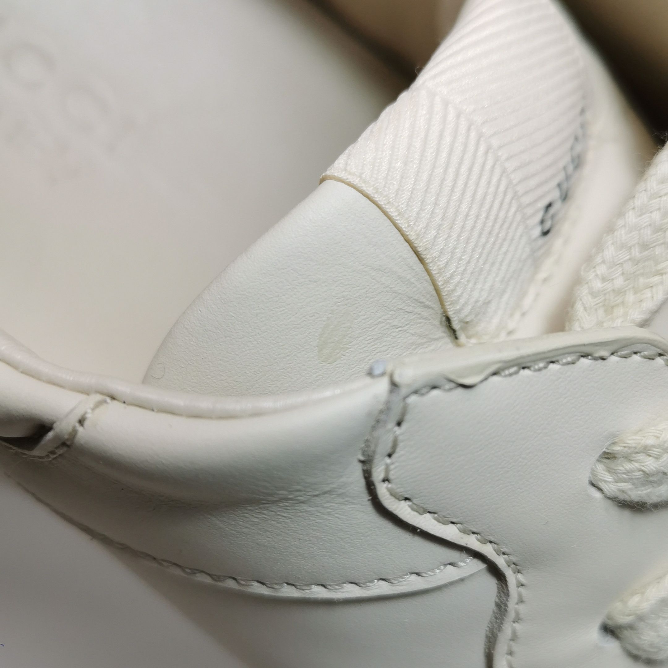Gucci Gucci Interlocking G Rhyton Leather Sneakers 47.5 Size US 14 / EU 47 - 8 Thumbnail
